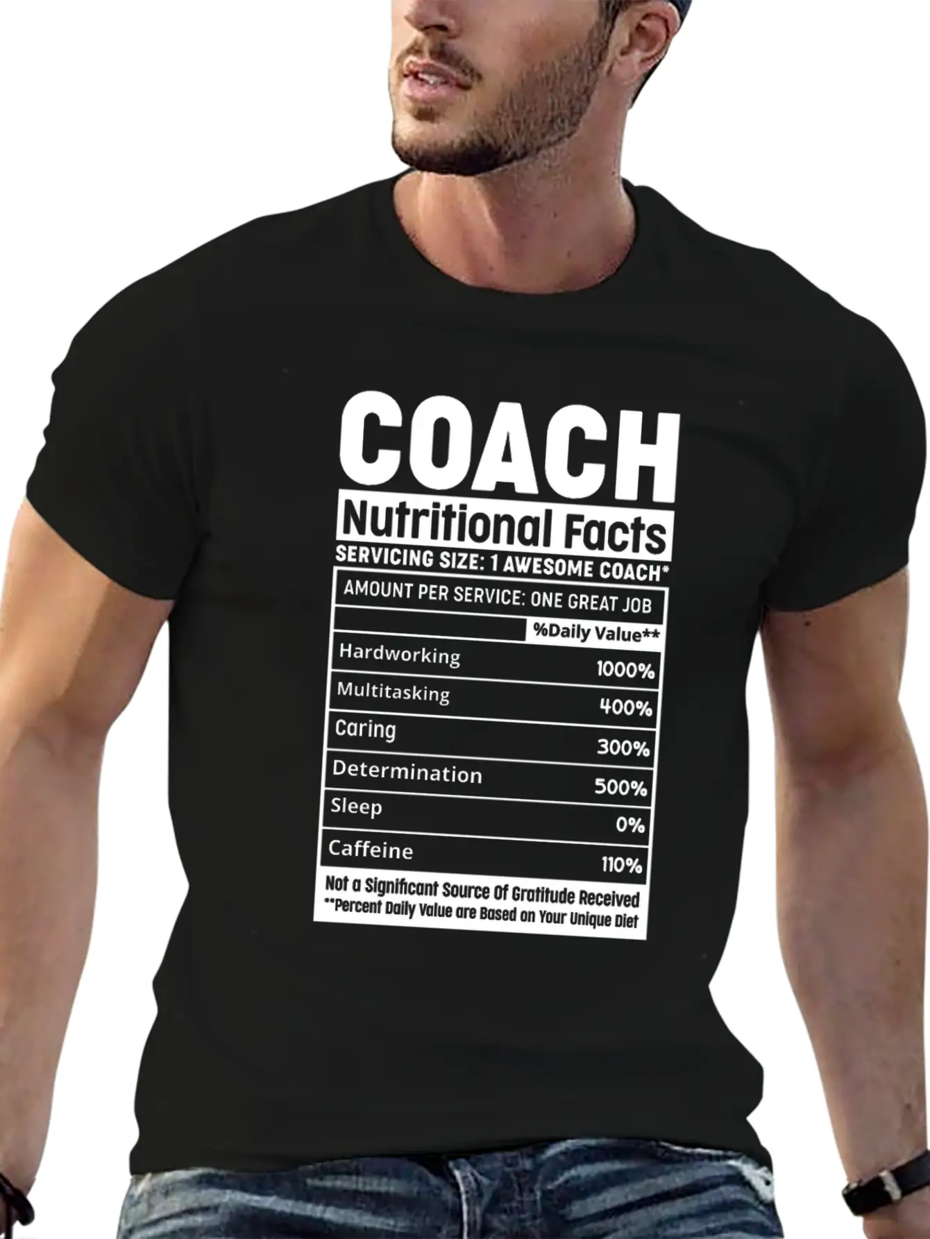 Assistant Coach Funny Sports Coaching Nutritional Breathable Soft Cotton T-Shirt – Timeless Casual Look