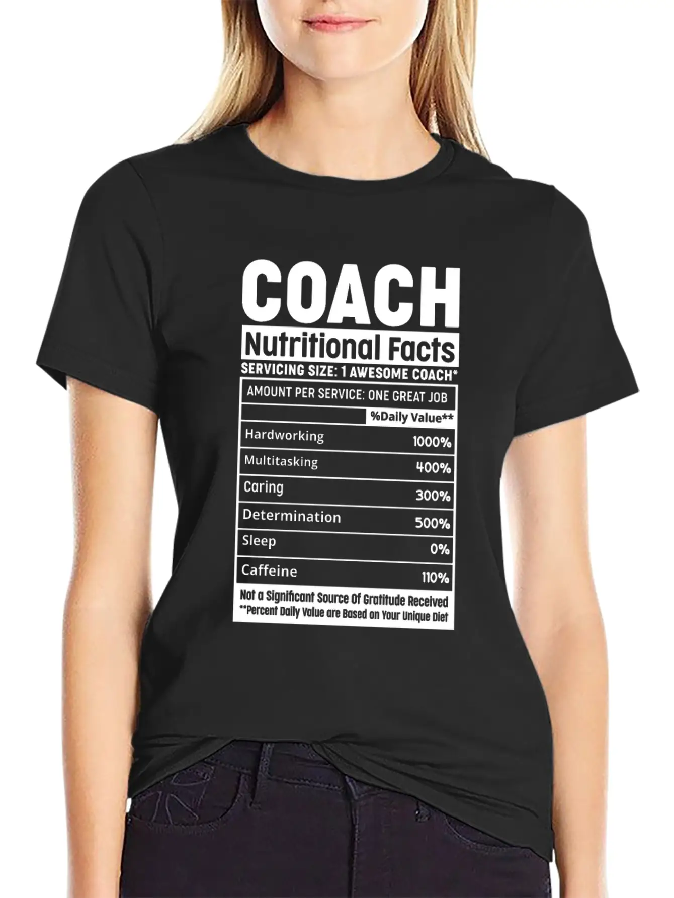 Assistant Coach Funny Sports Coaching Nutritional Breathable Soft Cotton T-Shirt – Timeless Casual Look