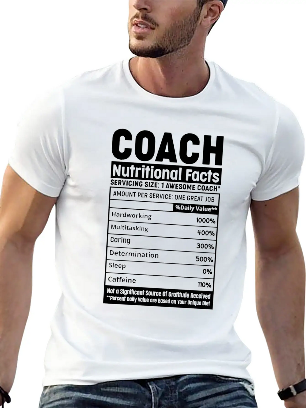 Assistant Coach Funny Sports Coaching Nutritional Breathable Soft Cotton T-Shirt – Timeless Casual Look