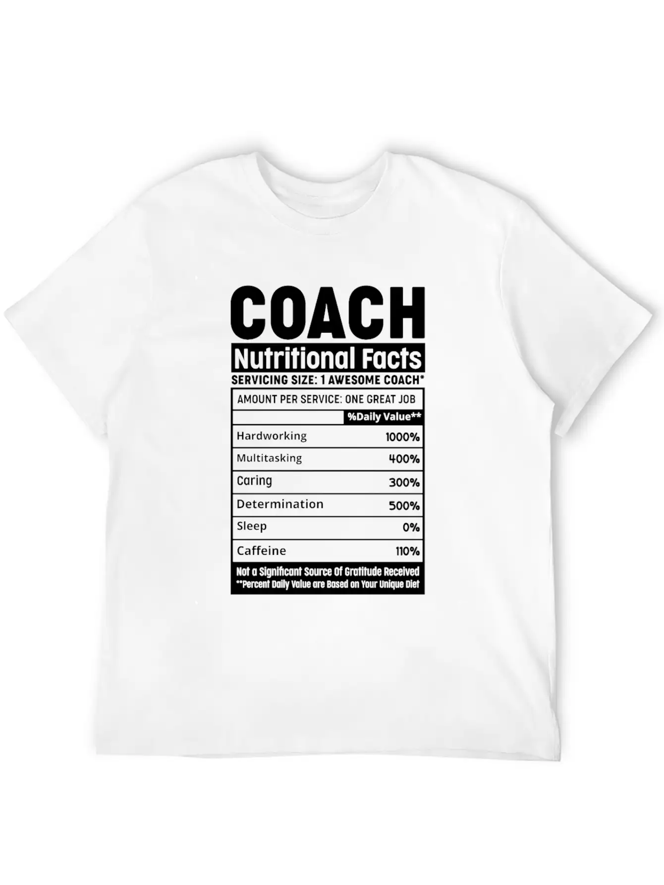 Assistant Coach Funny Sports Coaching Nutritional Breathable Soft Cotton T-Shirt – Timeless Casual Look