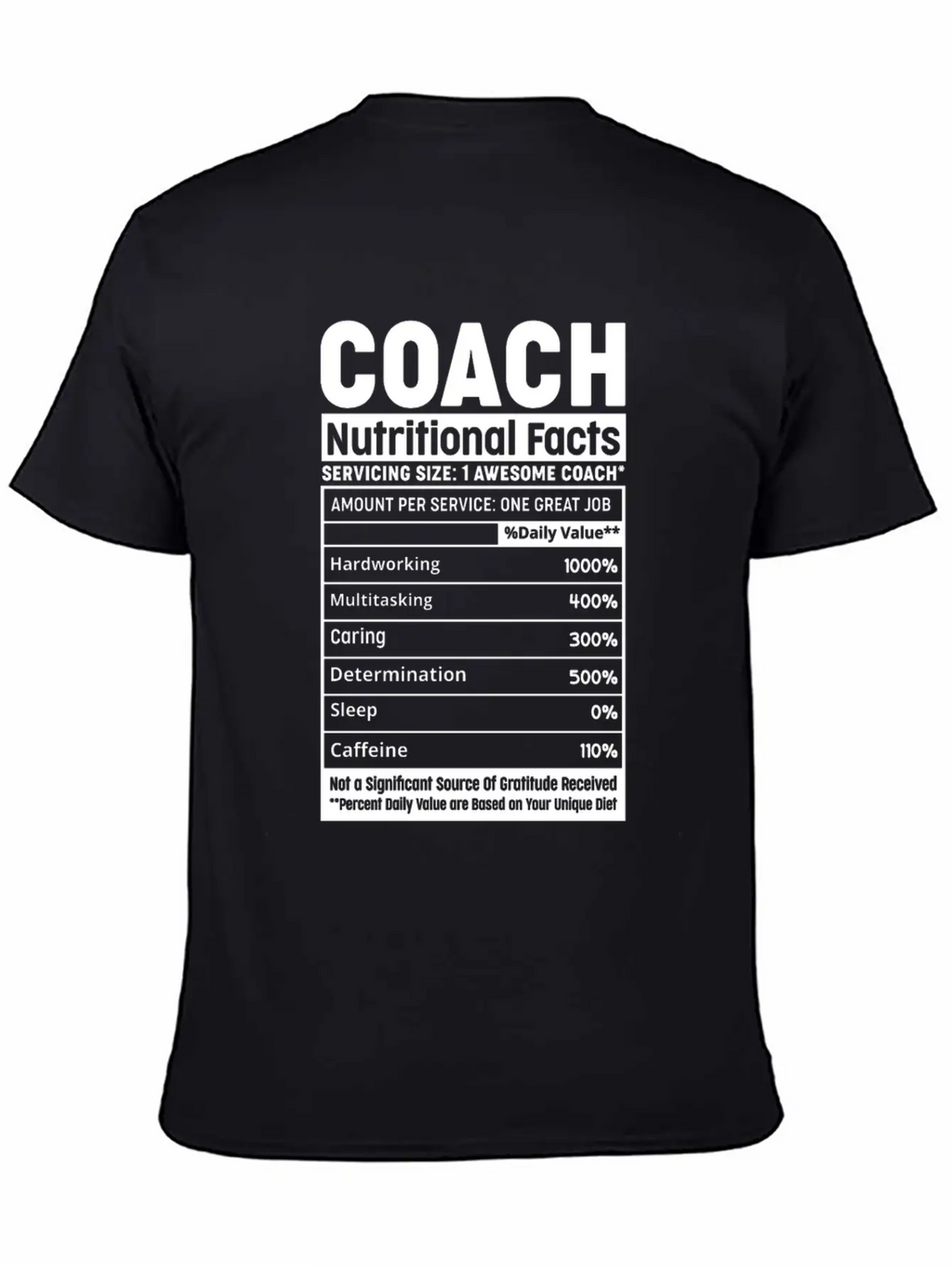 Assistant Coach Funny Sports Coaching Nutritional Breathable Soft Cotton T-Shirt – Timeless Casual Look