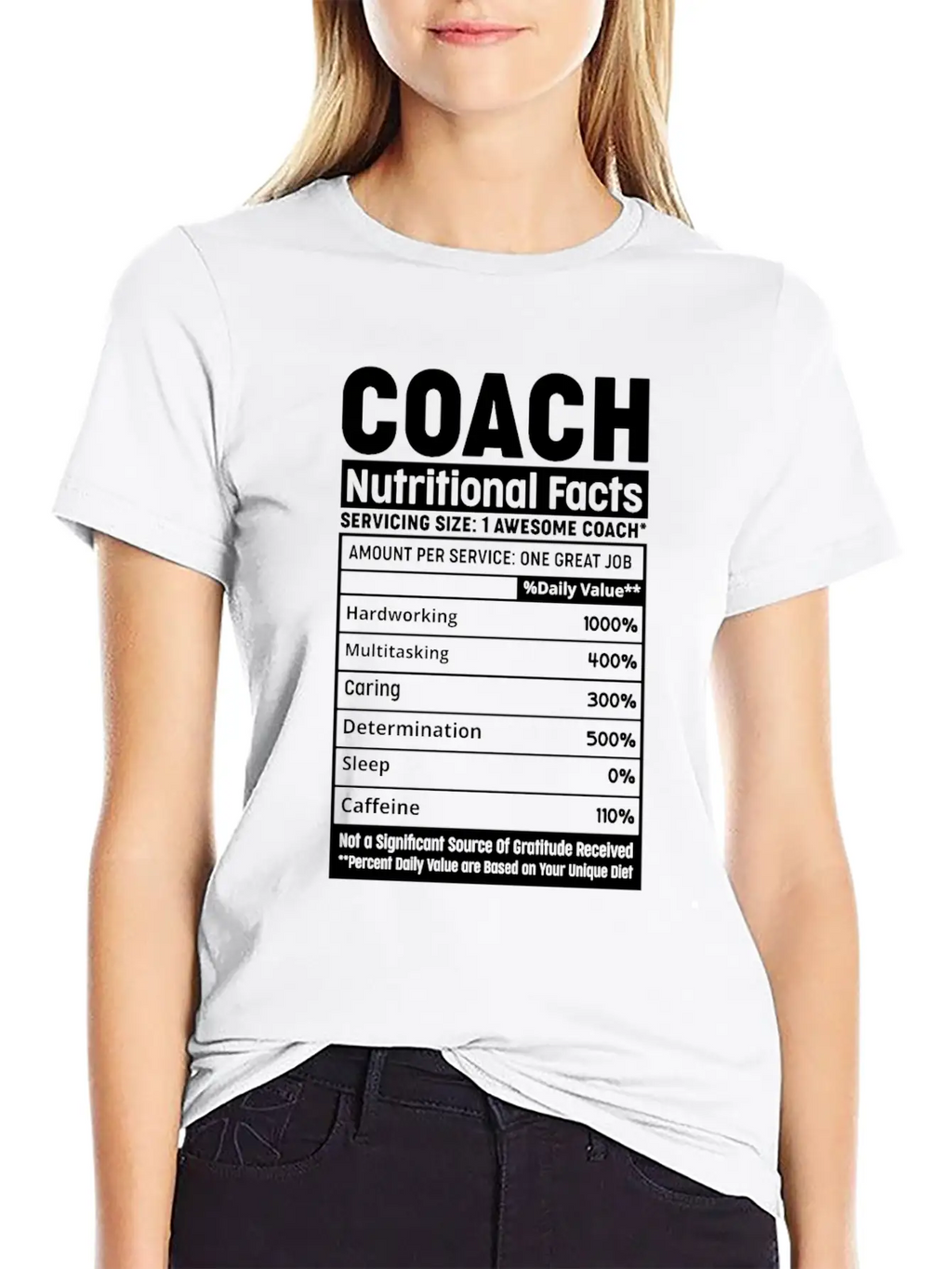 Assistant Coach Funny Sports Coaching Nutritional Breathable Soft Cotton T-Shirt – Timeless Casual Look