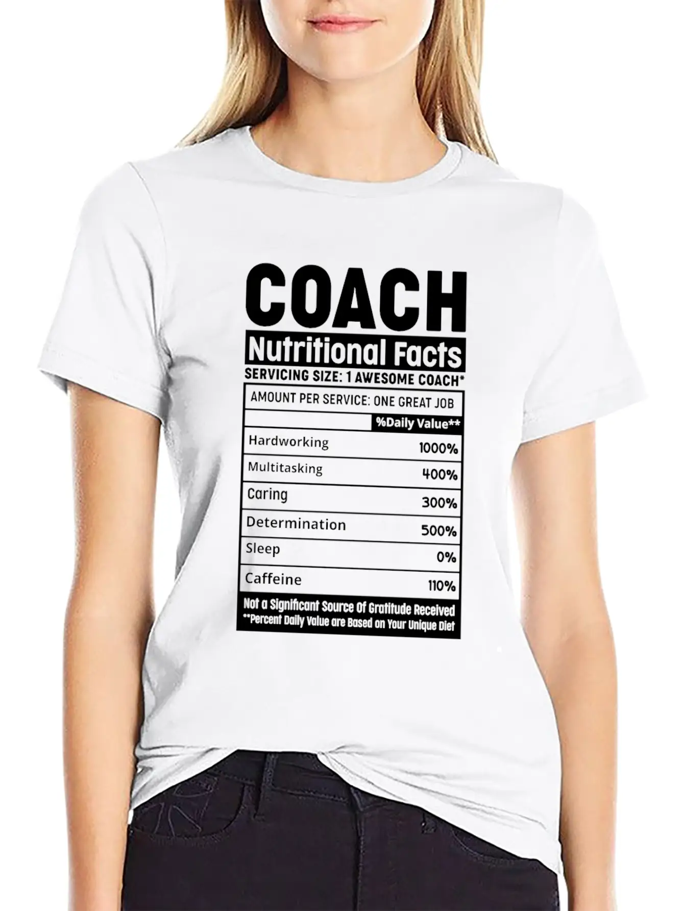 Assistant Coach Funny Sports Coaching Nutritional Breathable Soft Cotton T-Shirt – Timeless Casual Look