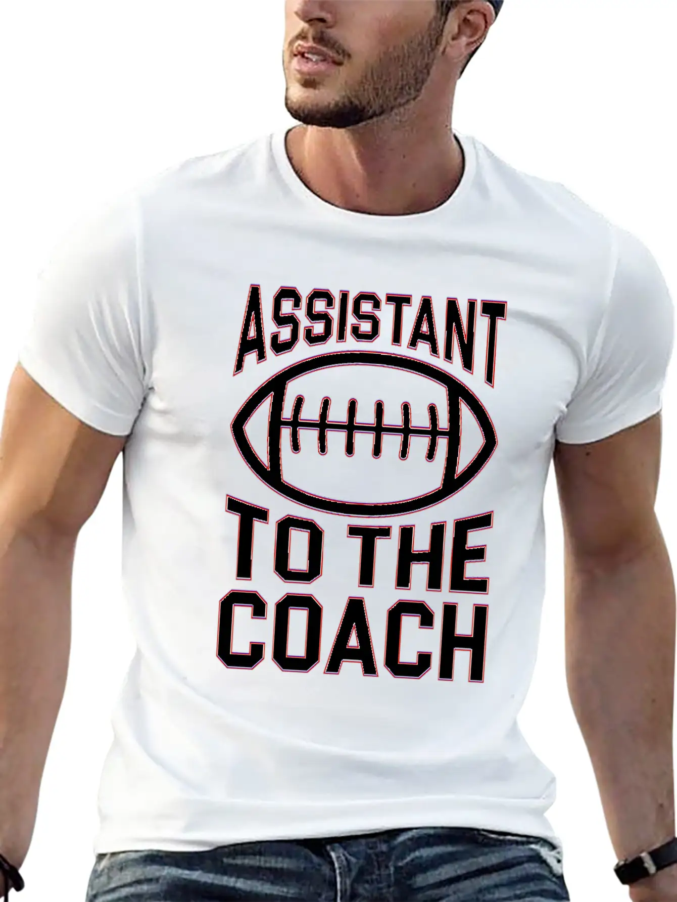 Assistant Coach Sport Trainer Team Coaching Unisex Casual T-Shirt – Clean Design For Daily Comfort