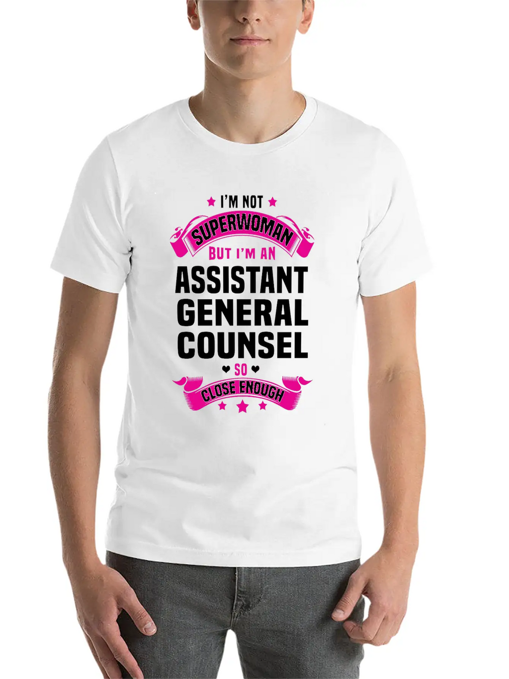 Assistant General Counsel Unisex Short Sleeve Soft Cotton T-Shirt – Casual Everyday Wear