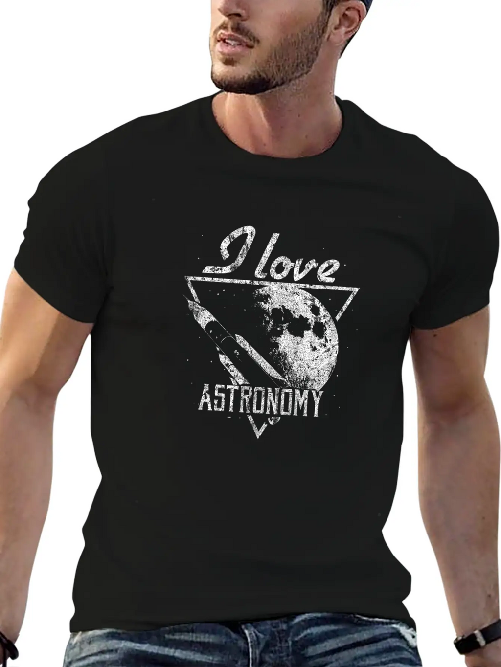 Astronaut Space Universe Gift Idea Casual Graphic T-Shirt – Simple And Comfortable Daily Wear