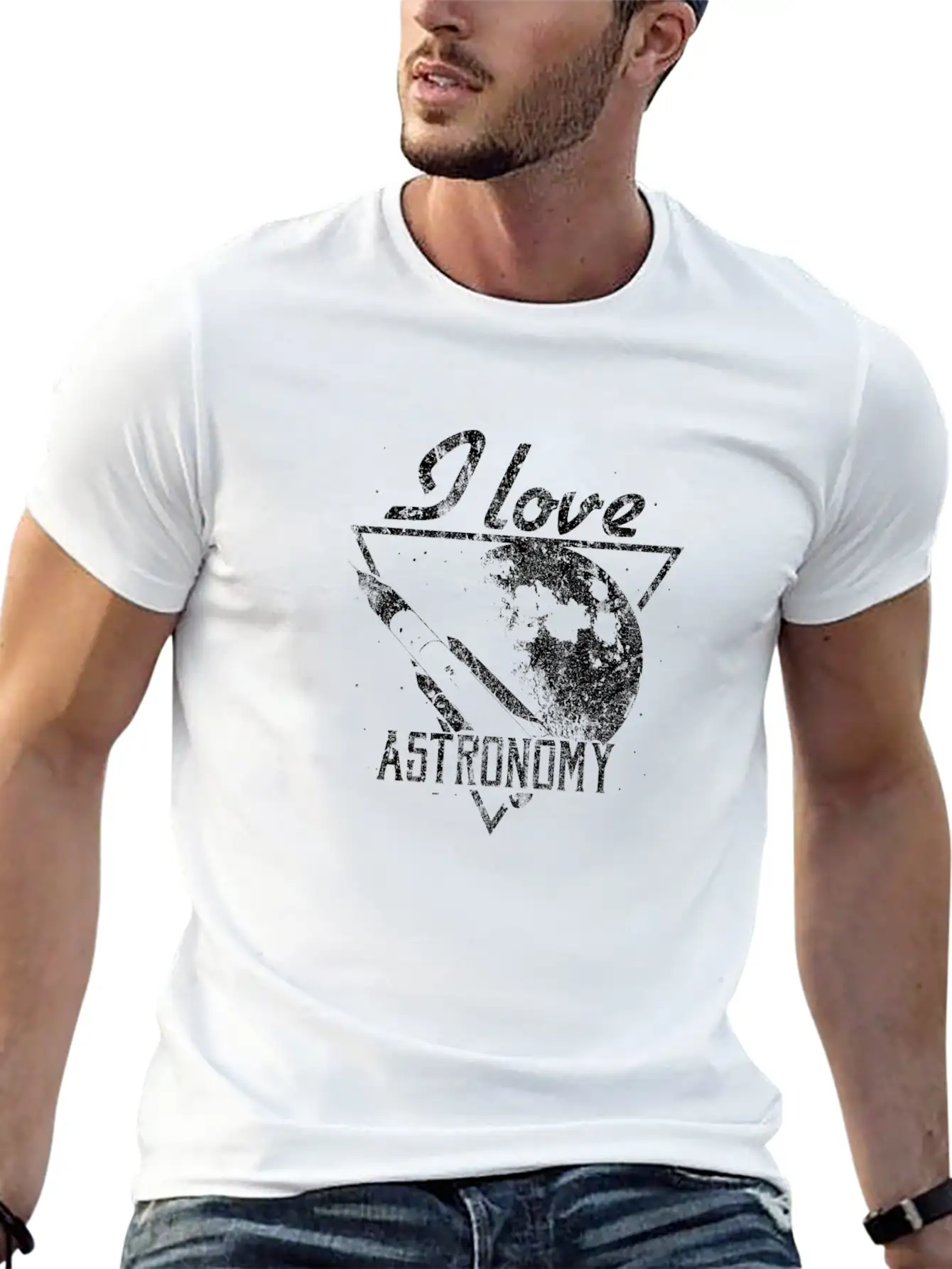 Astronaut Space Universe Gift Idea Casual Graphic T-Shirt – Simple And Comfortable Daily Wear