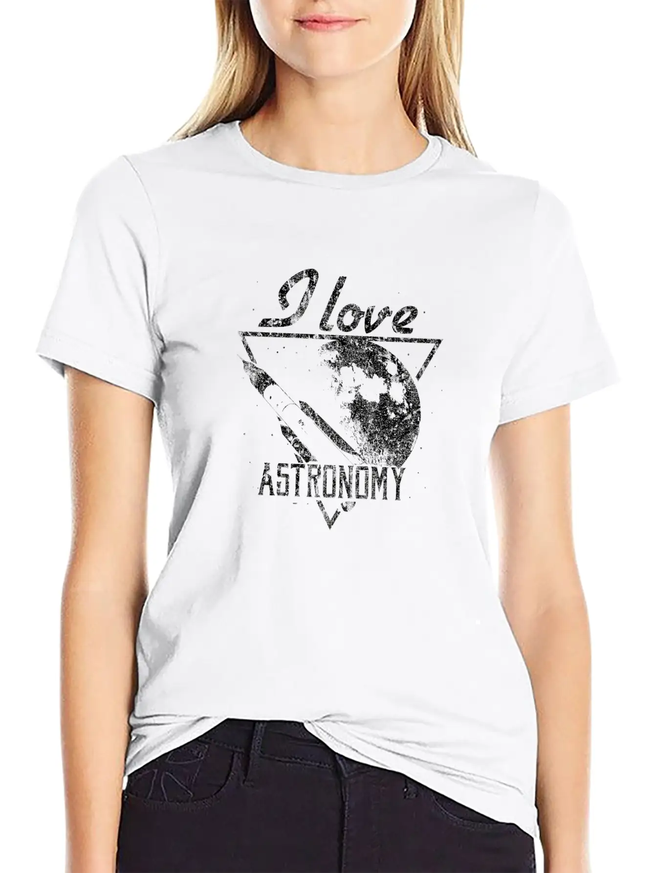 Astronaut Space Universe Gift Idea Casual Graphic T-Shirt – Simple And Comfortable Daily Wear