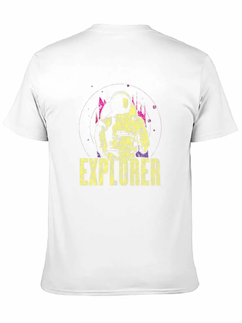 Astronaut Space Universe Gift Idea Stylish Everyday T-Shirt – Unisex Basic Cotton Tee