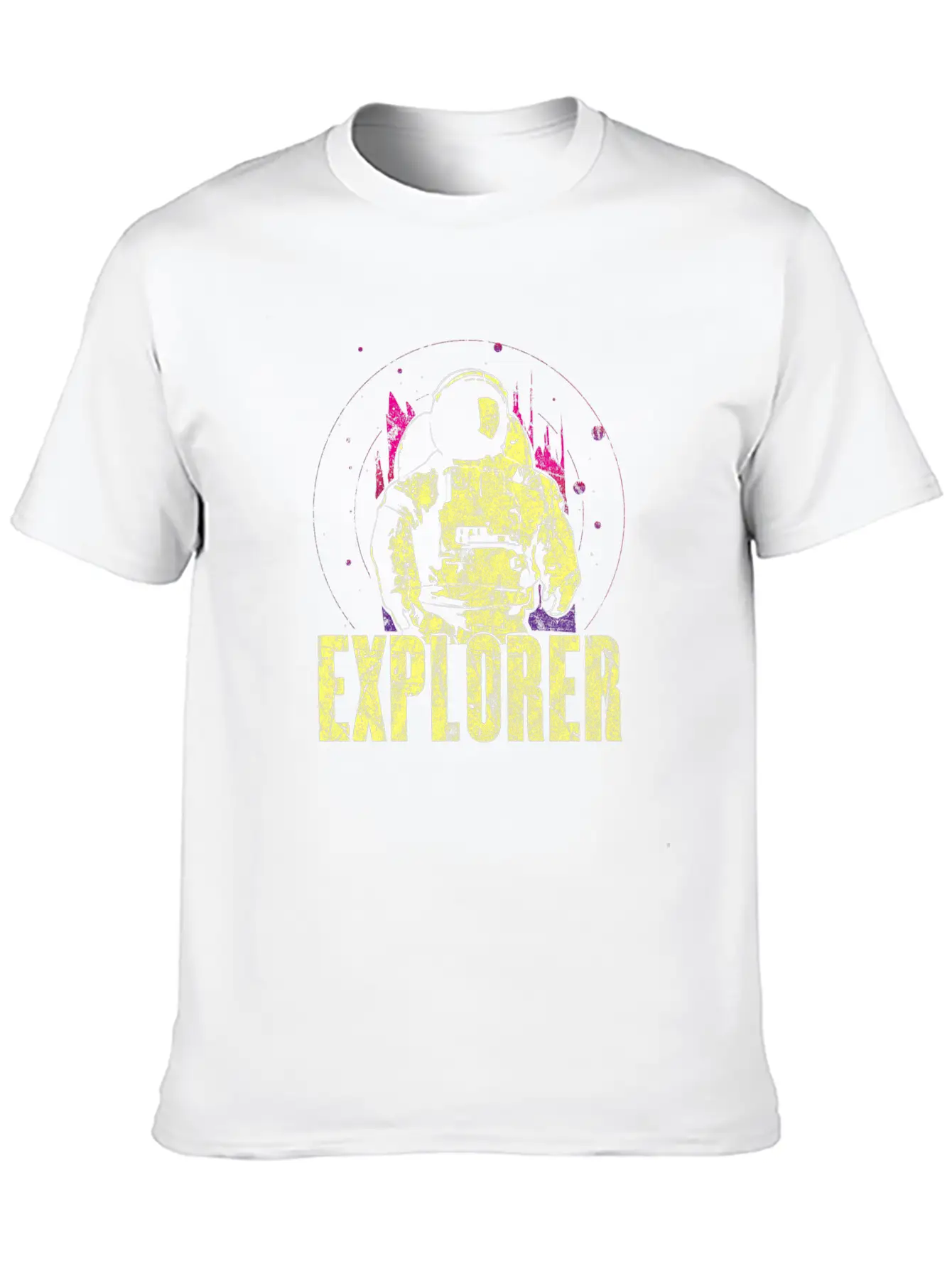 Astronaut Space Universe Gift Idea Stylish Everyday T-Shirt – Unisex Basic Cotton Tee