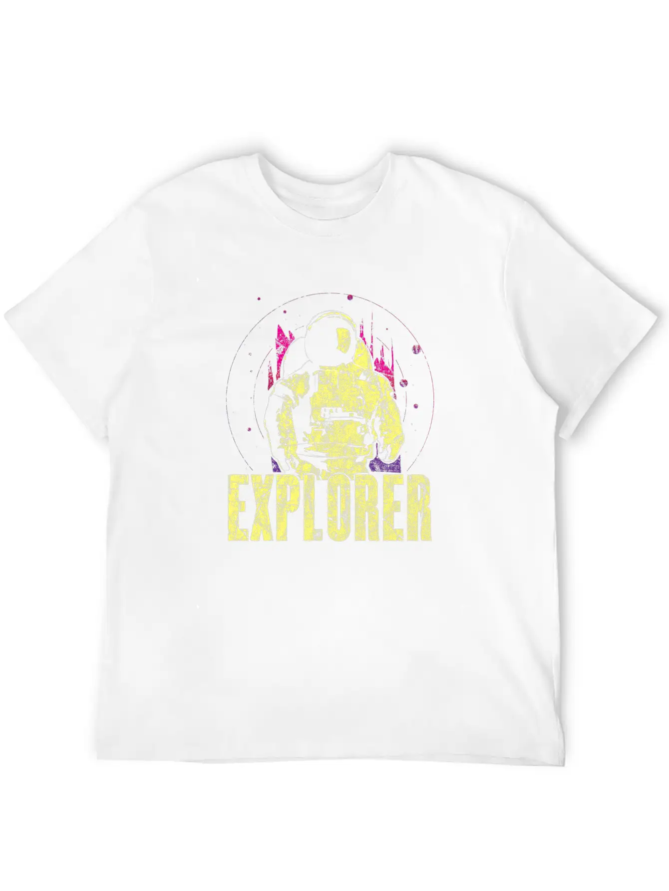 Astronaut Space Universe Gift Idea Stylish Everyday T-Shirt – Unisex Basic Cotton Tee