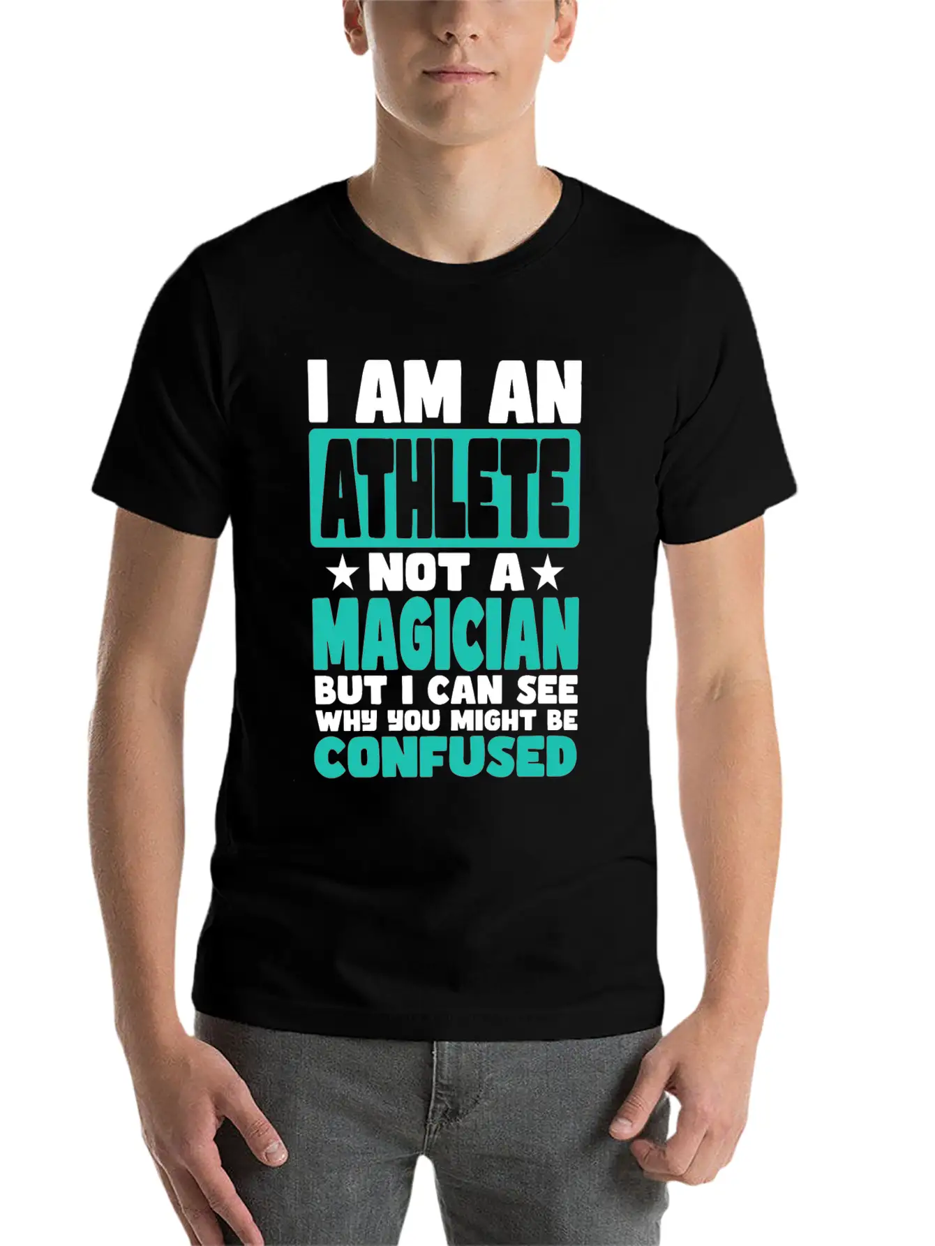 Athlete Unisex Casual T-Shirt – Clean Design For Daily Comfort