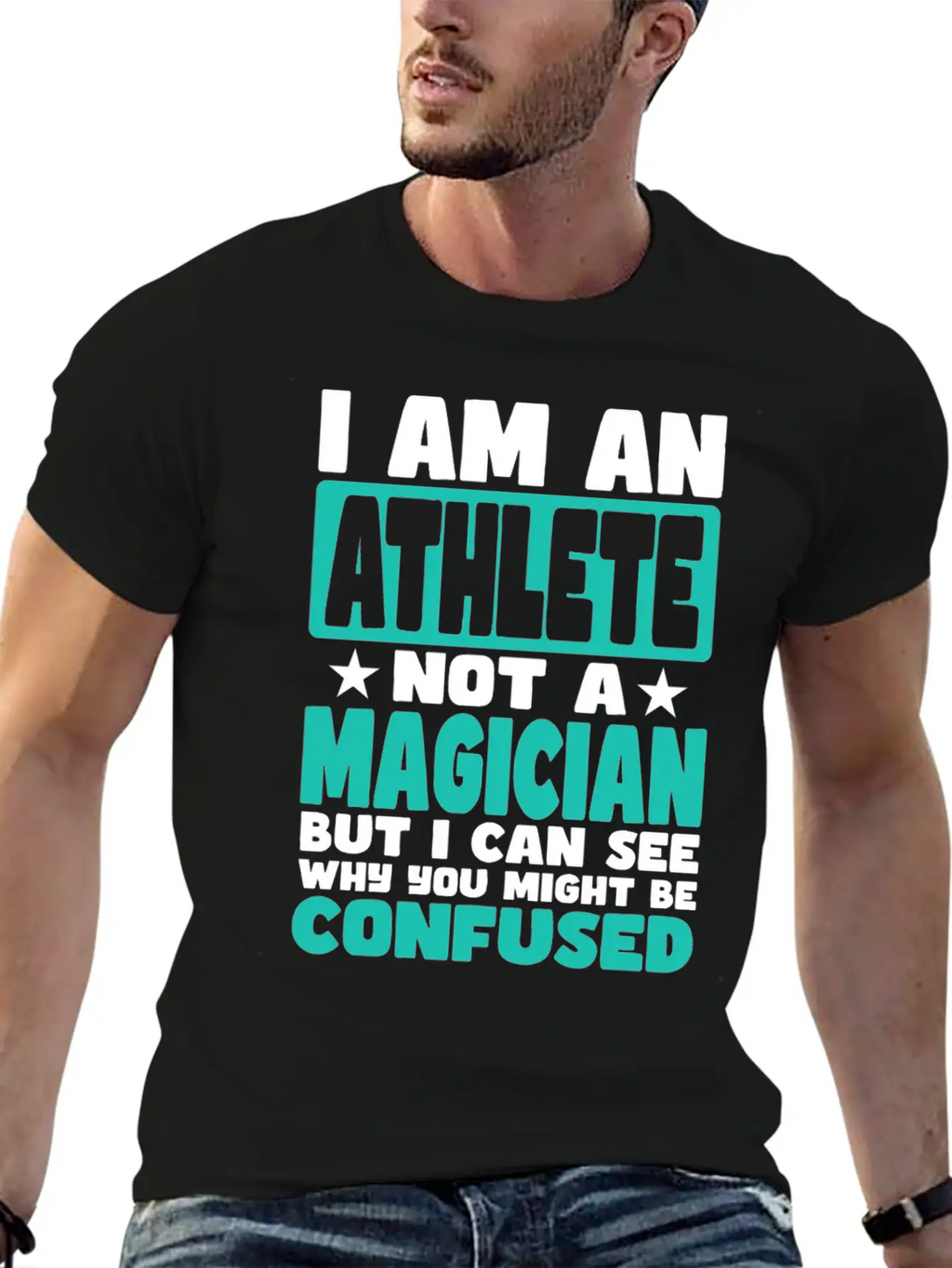 Athlete Unisex Casual T-Shirt – Clean Design For Daily Comfort