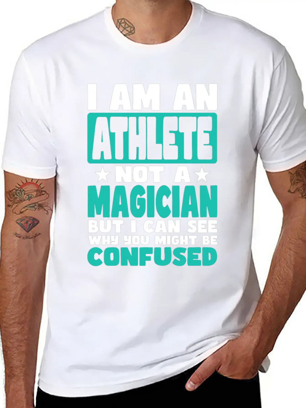 Athlete Unisex Casual T-Shirt – Clean Design For Daily Comfort
