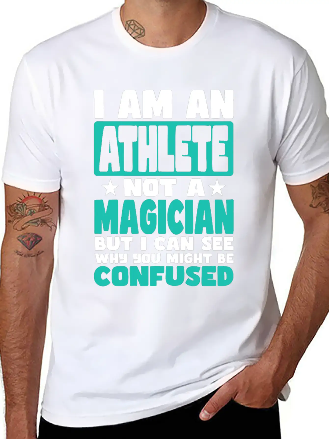 Athlete Unisex Casual T-Shirt – Clean Design For Daily Comfort