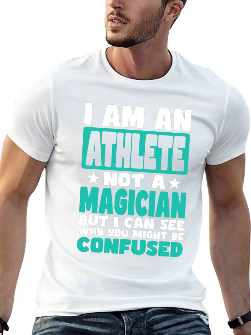 Athlete Unisex Casual T-Shirt – Clean Design For Daily Comfort
