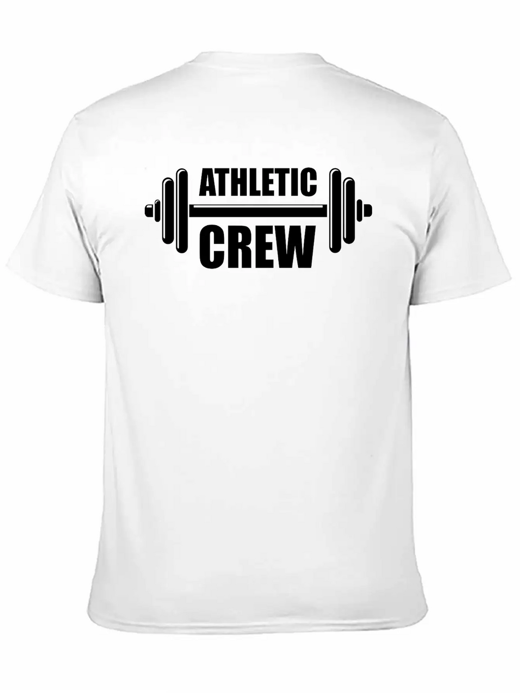 Athletic Crew Unisex Short Sleeve Soft Cotton T-Shirt – Casual Everyday Wear