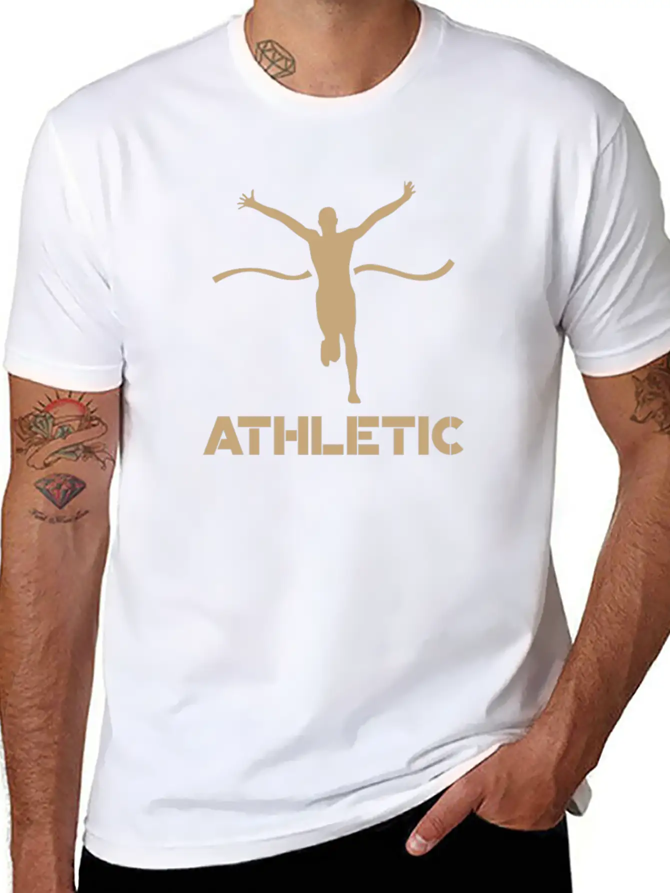 Athletics - Gymnastics, Athletics, Athletic Unisex Casual T-Shirt – Clean Design For Daily Comfort