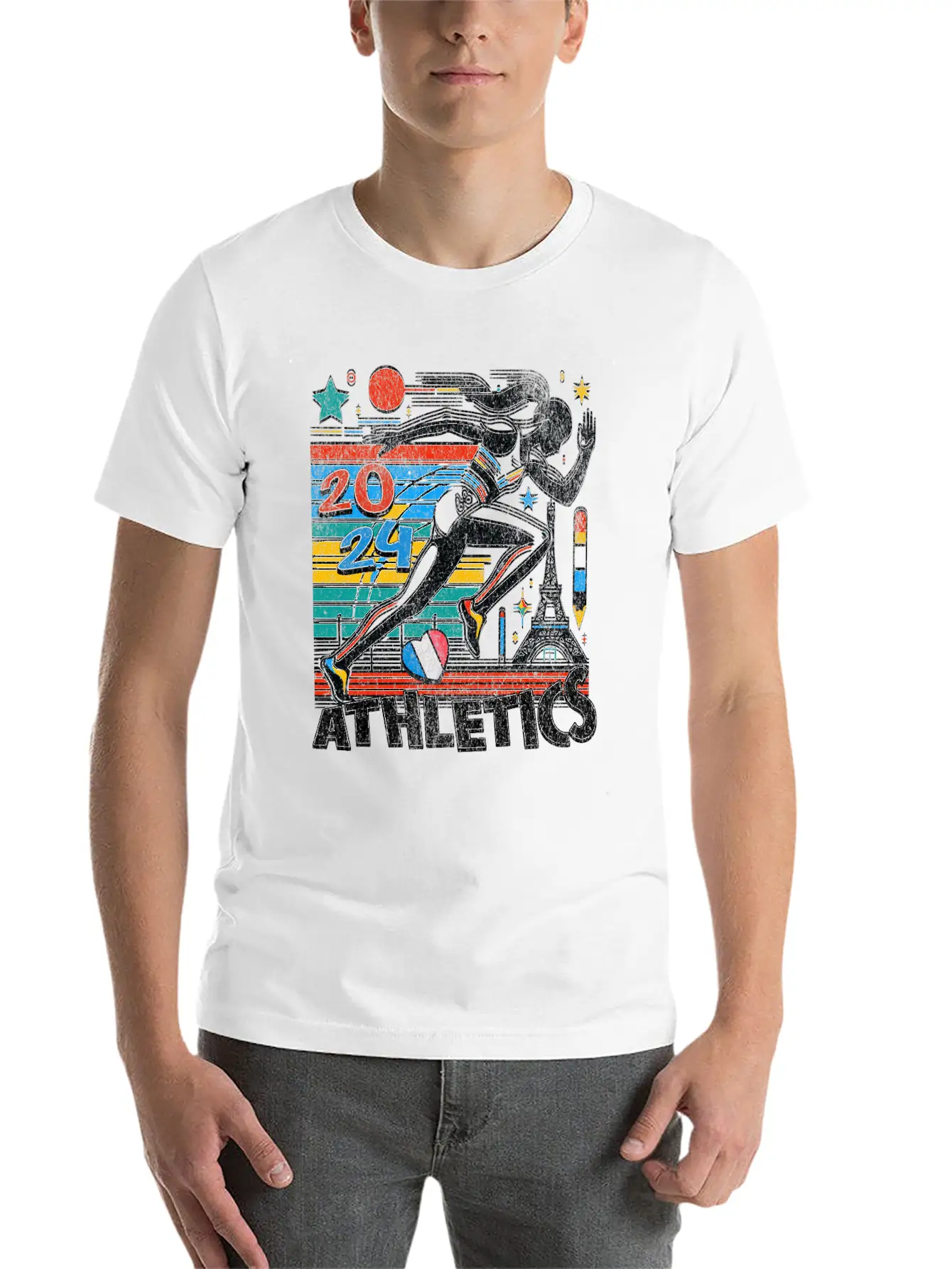 Athletics Unisex Casual T-Shirt – Clean Design For Daily Comfort