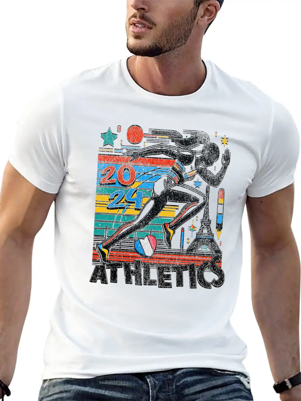 Athletics Unisex Casual T-Shirt – Clean Design For Daily Comfort