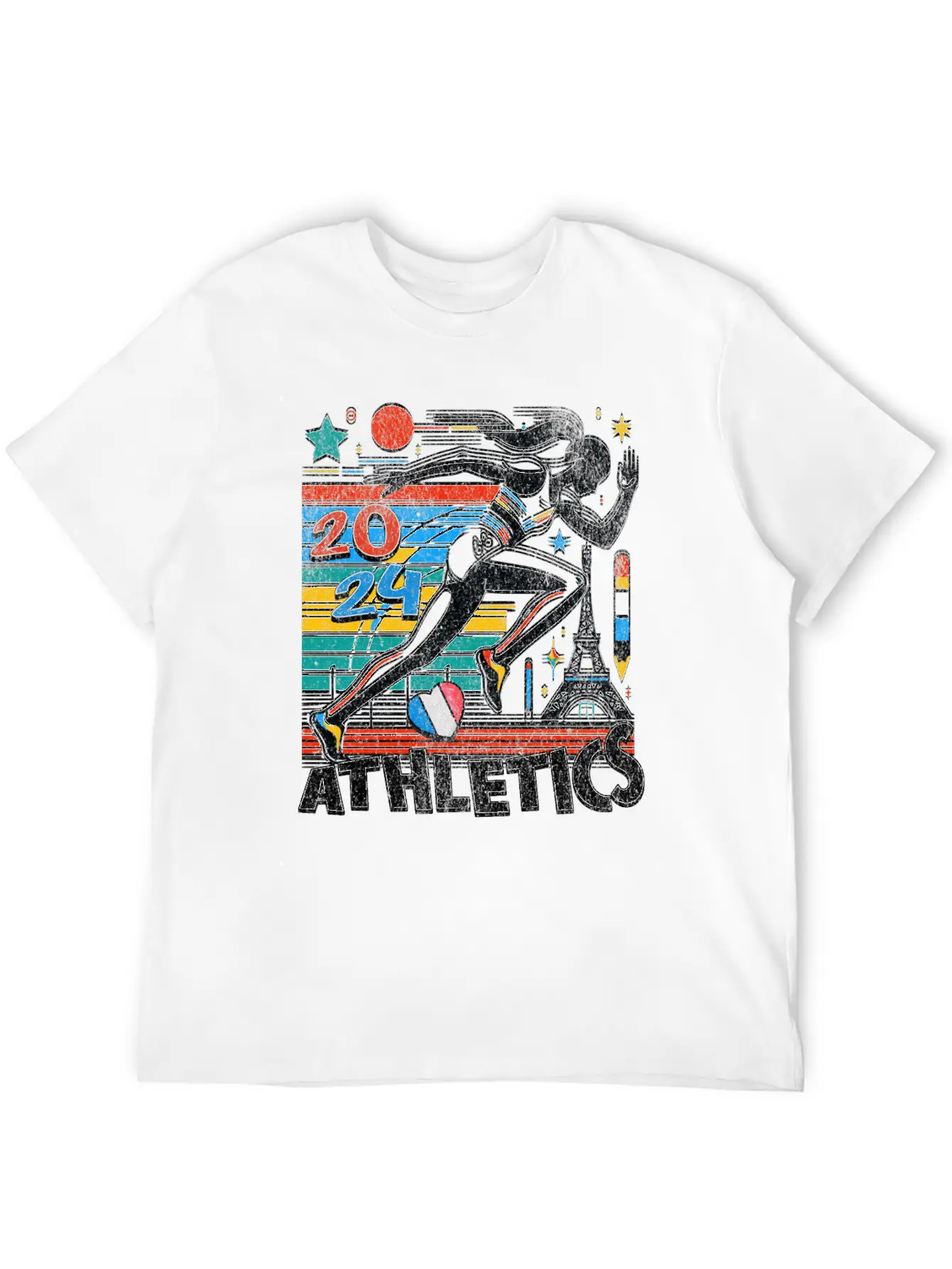 Athletics Unisex Casual T-Shirt – Clean Design For Daily Comfort