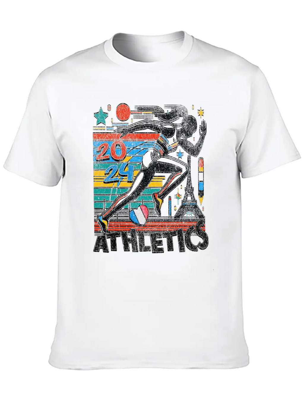 Athletics Unisex Casual T-Shirt – Clean Design For Daily Comfort