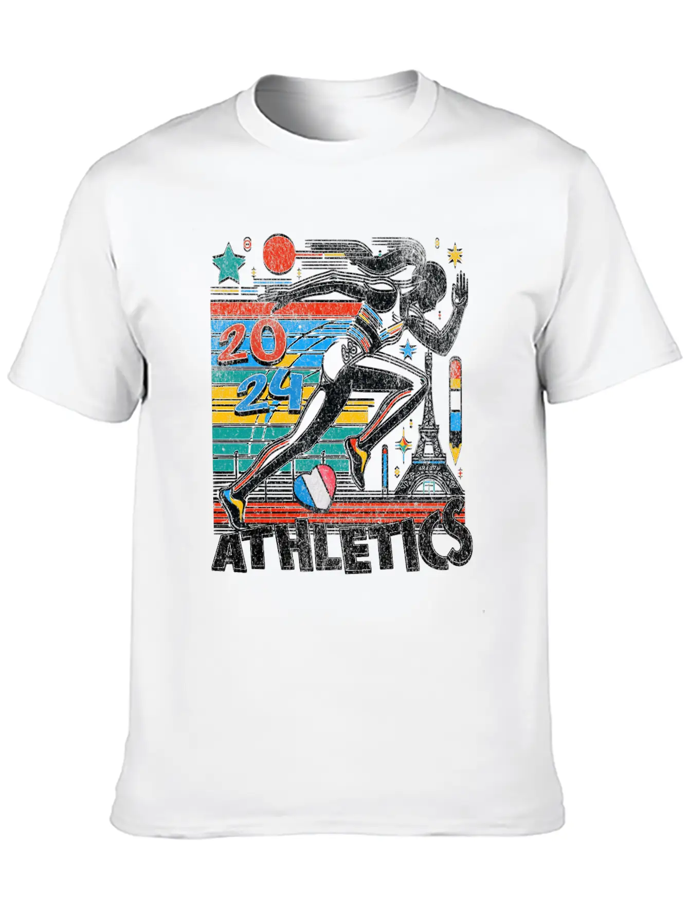 Athletics Unisex Casual T-Shirt – Clean Design For Daily Comfort