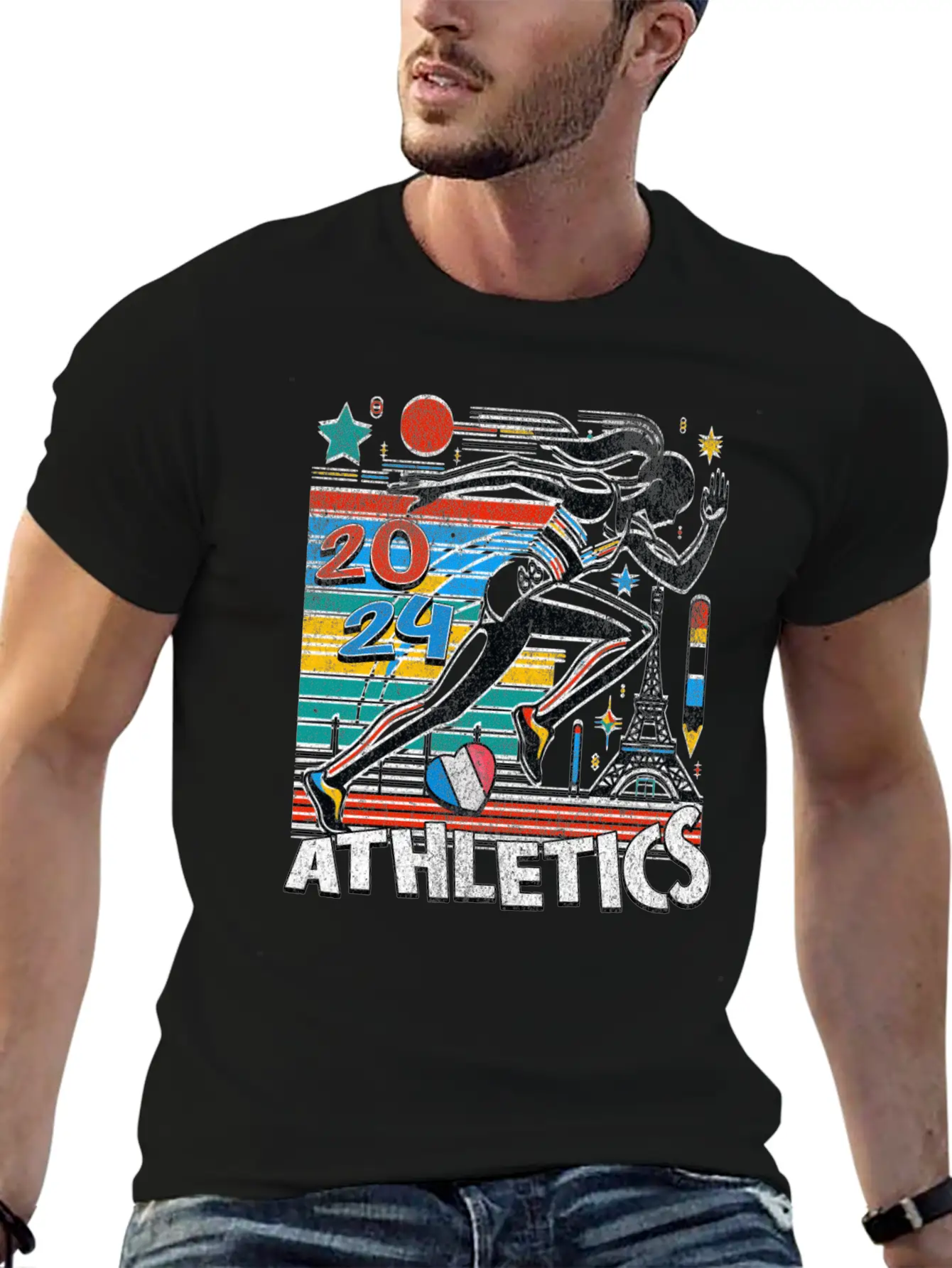 Athletics Unisex Casual T-Shirt – Clean Design For Daily Comfort