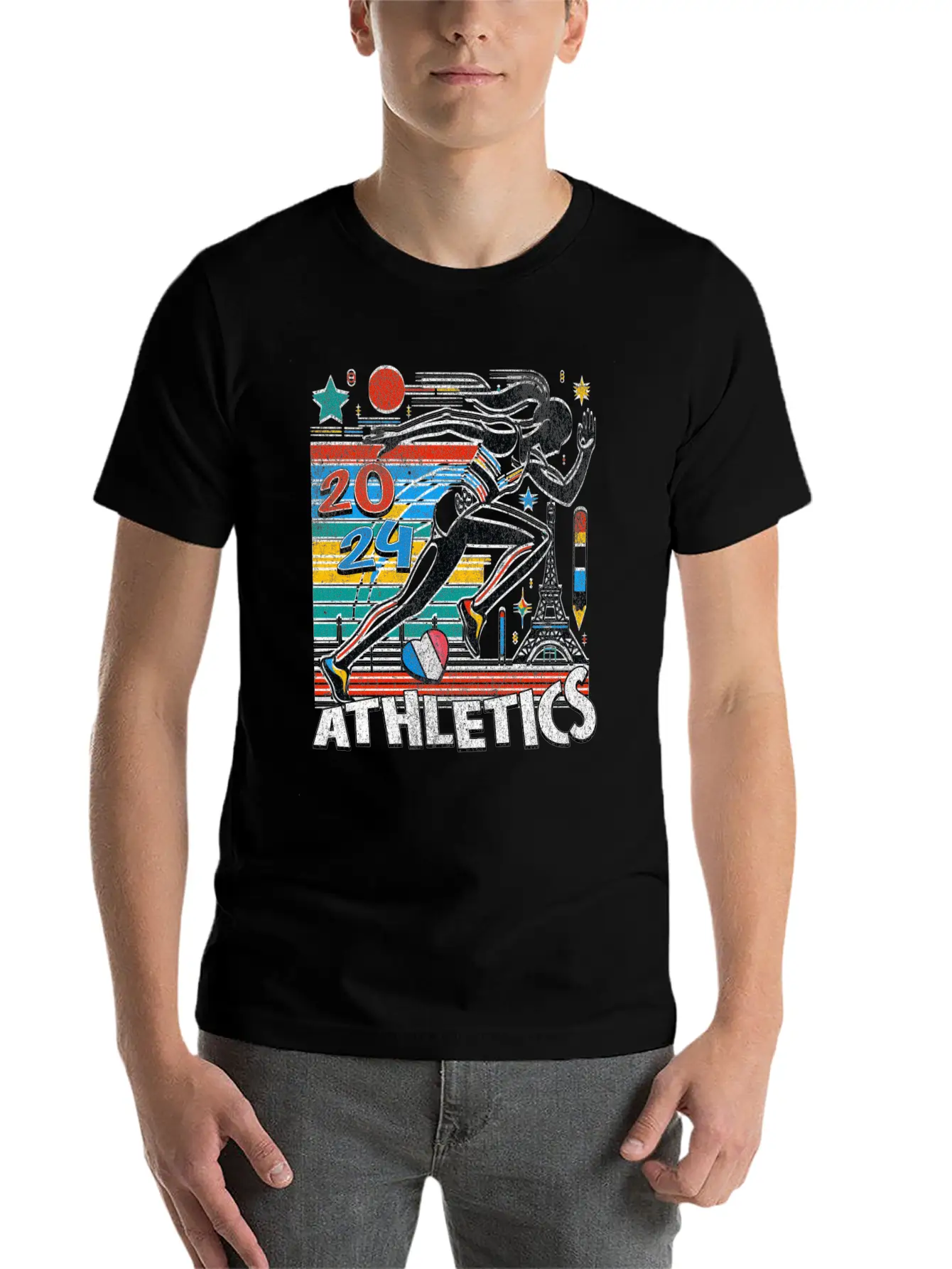 Athletics Unisex Casual T-Shirt – Clean Design For Daily Comfort