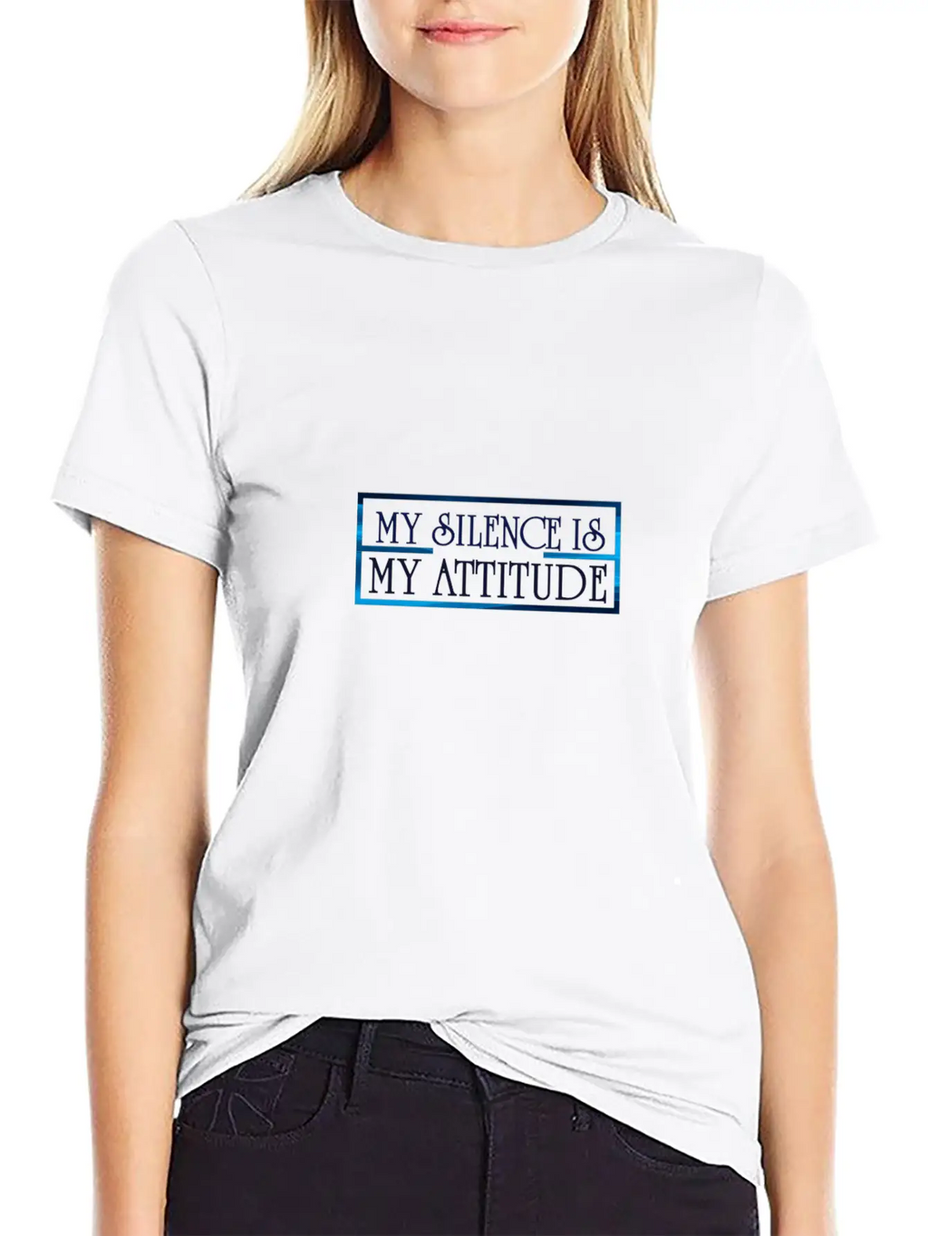 Attitude Unisex Casual T-Shirt – Clean Design For Daily Comfort
