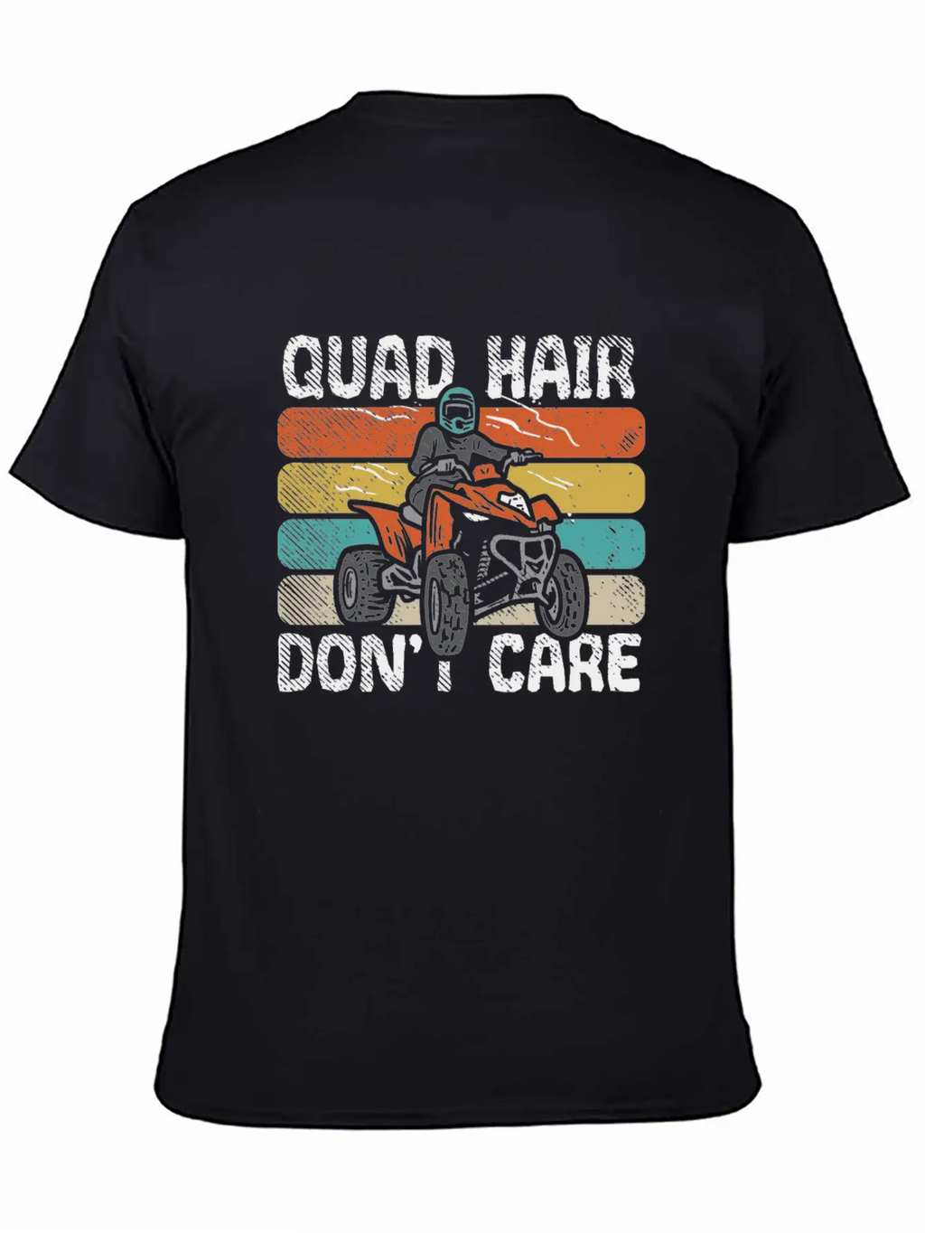 ATV Racers Mud Bogging Quad Bikers Off Roads Unisex Short Sleeve Soft Cotton T-Shirt – Casual Everyday Wear