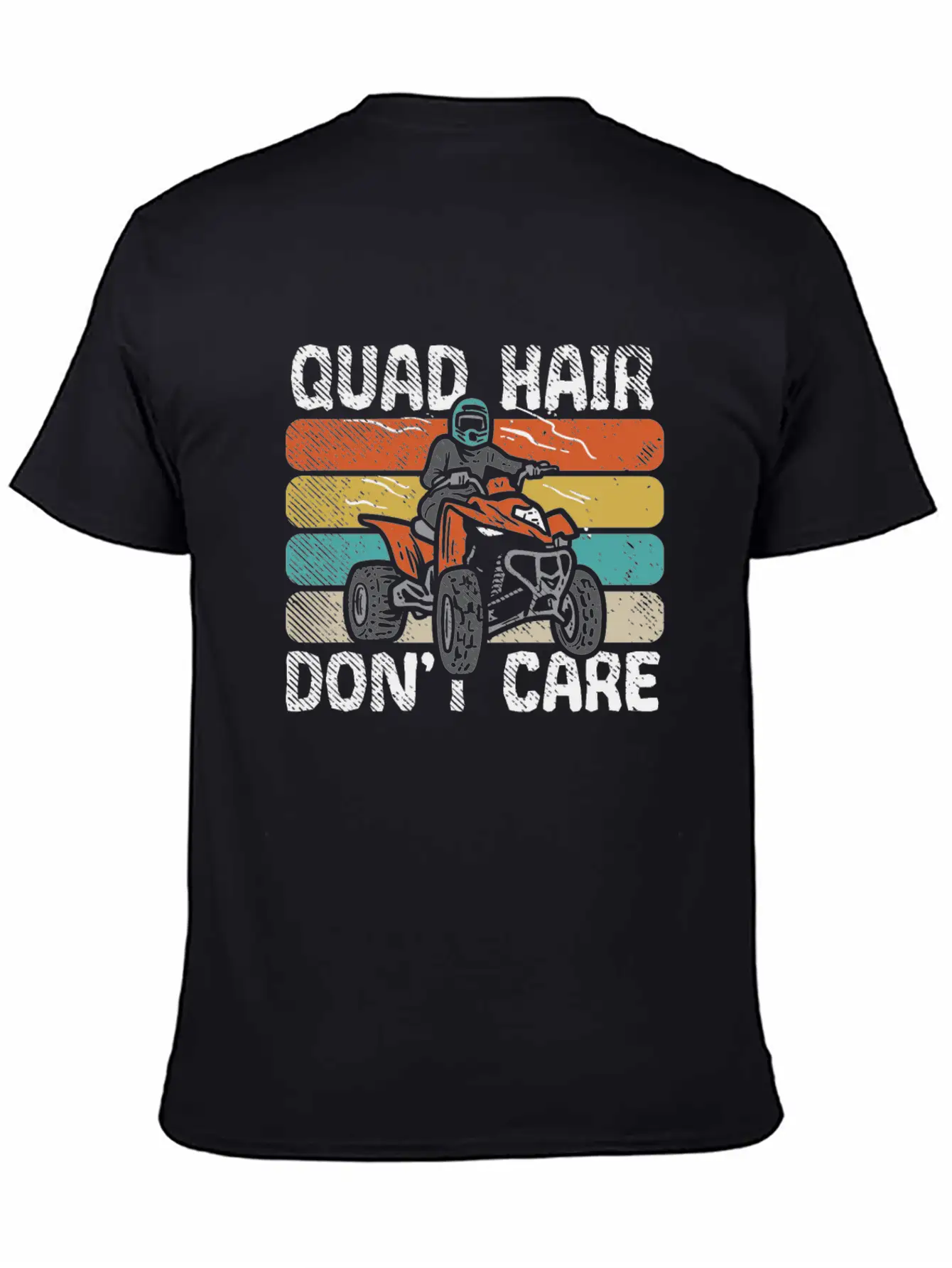ATV Racers Mud Bogging Quad Bikers Off Roads Unisex Short Sleeve Soft Cotton T-Shirt – Casual Everyday Wear