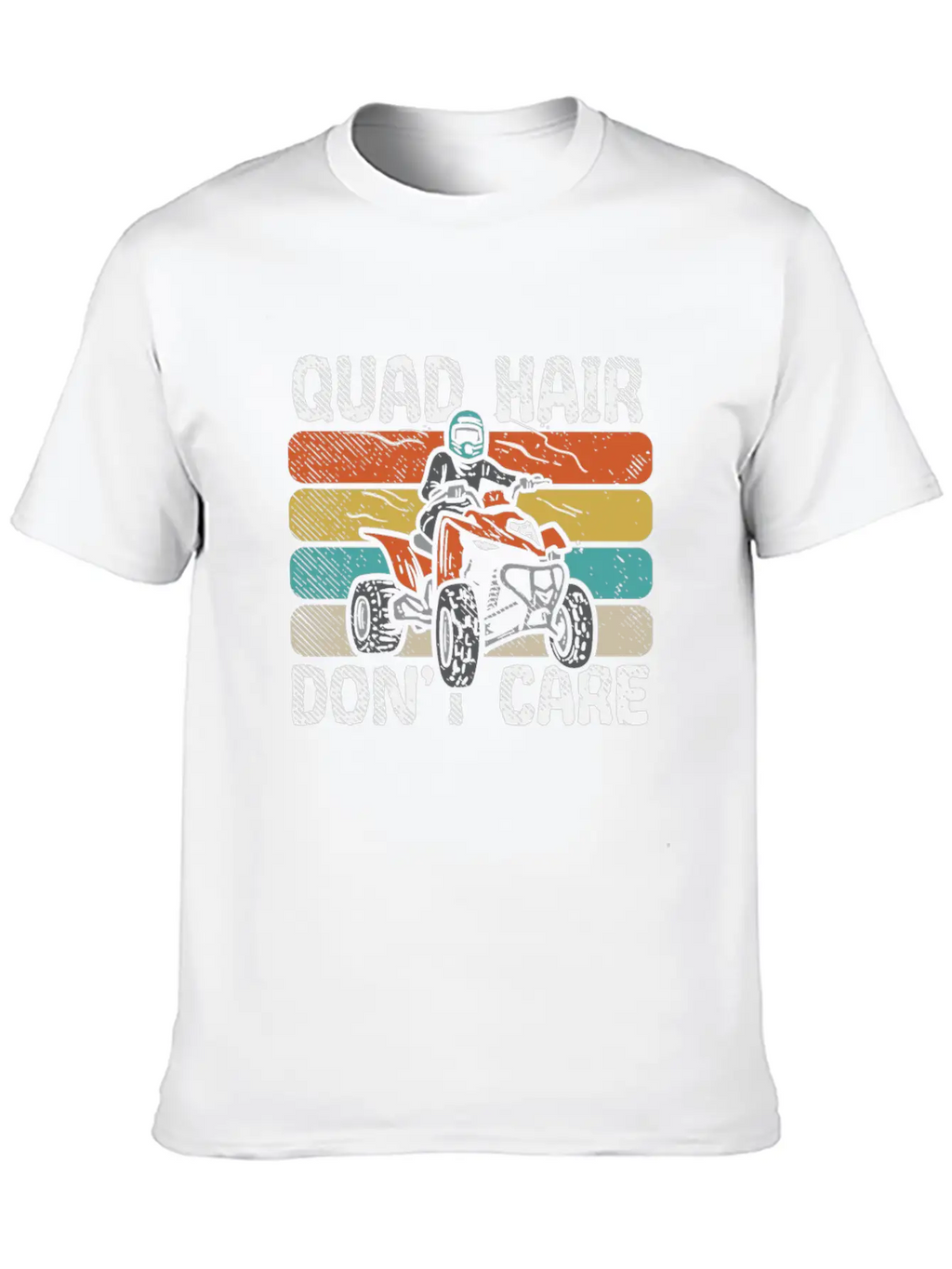ATV Racers Mud Bogging Quad Bikers Off Roads Unisex Short Sleeve Soft Cotton T-Shirt – Casual Everyday Wear