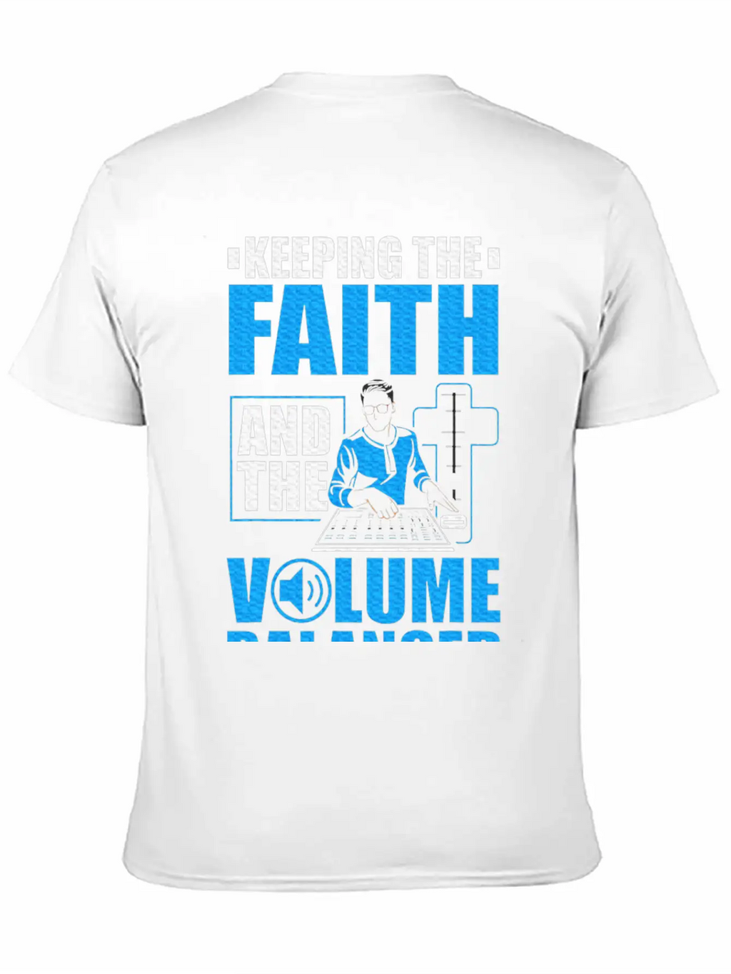 Audio Church Sound Tech Stylish Everyday T-Shirt – Unisex Basic Cotton Tee