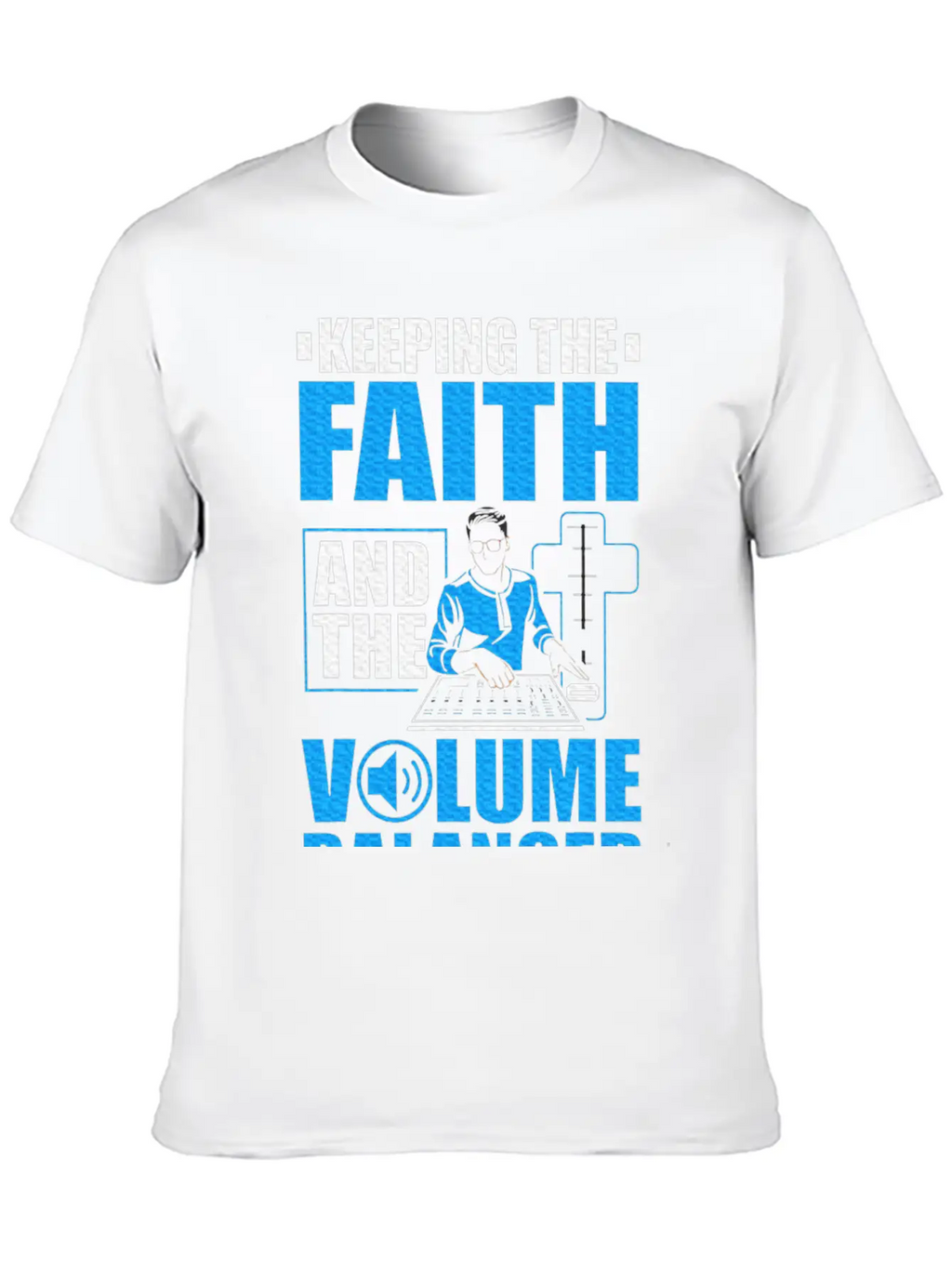 Audio Church Sound Tech Stylish Everyday T-Shirt – Unisex Basic Cotton Tee