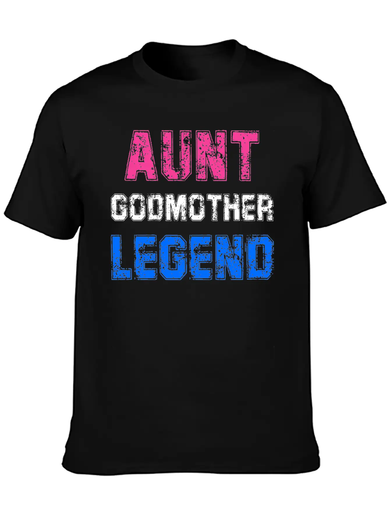 Aunt Godmother Legend Godparent Unisex Casual T-Shirt – Clean Design For Daily Comfort