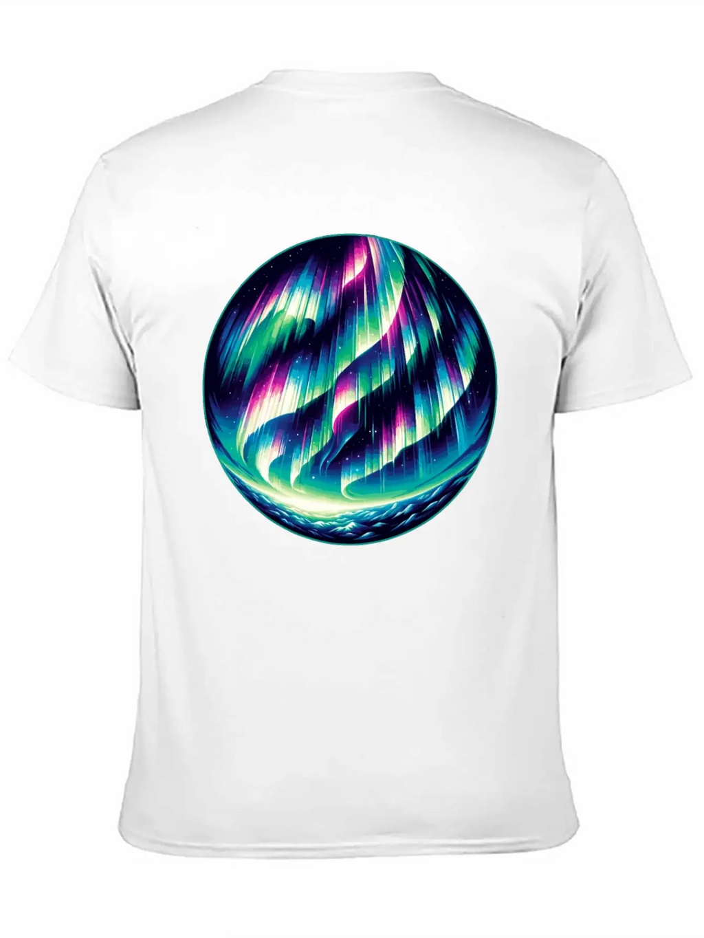 Aurora Borealis Enthusiast Northern Lights Lover Essential Cotton Tee For Daily Outfits – Unisex Style