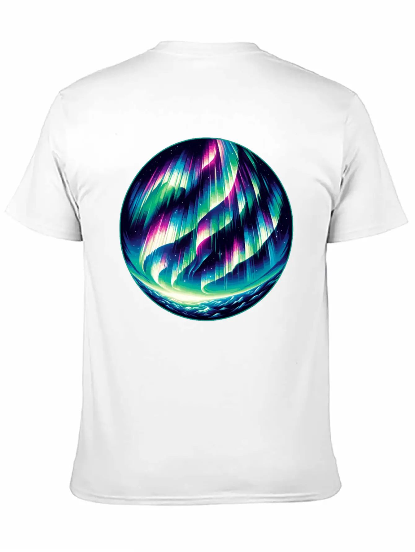 Aurora Borealis Enthusiast Northern Lights Lover Essential Cotton Tee For Daily Outfits – Unisex Style
