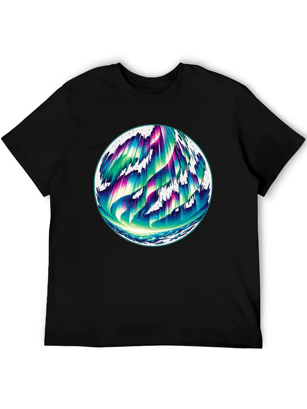 Aurora Borealis Enthusiast Northern Lights Lover Essential Cotton Tee For Daily Outfits – Unisex Style