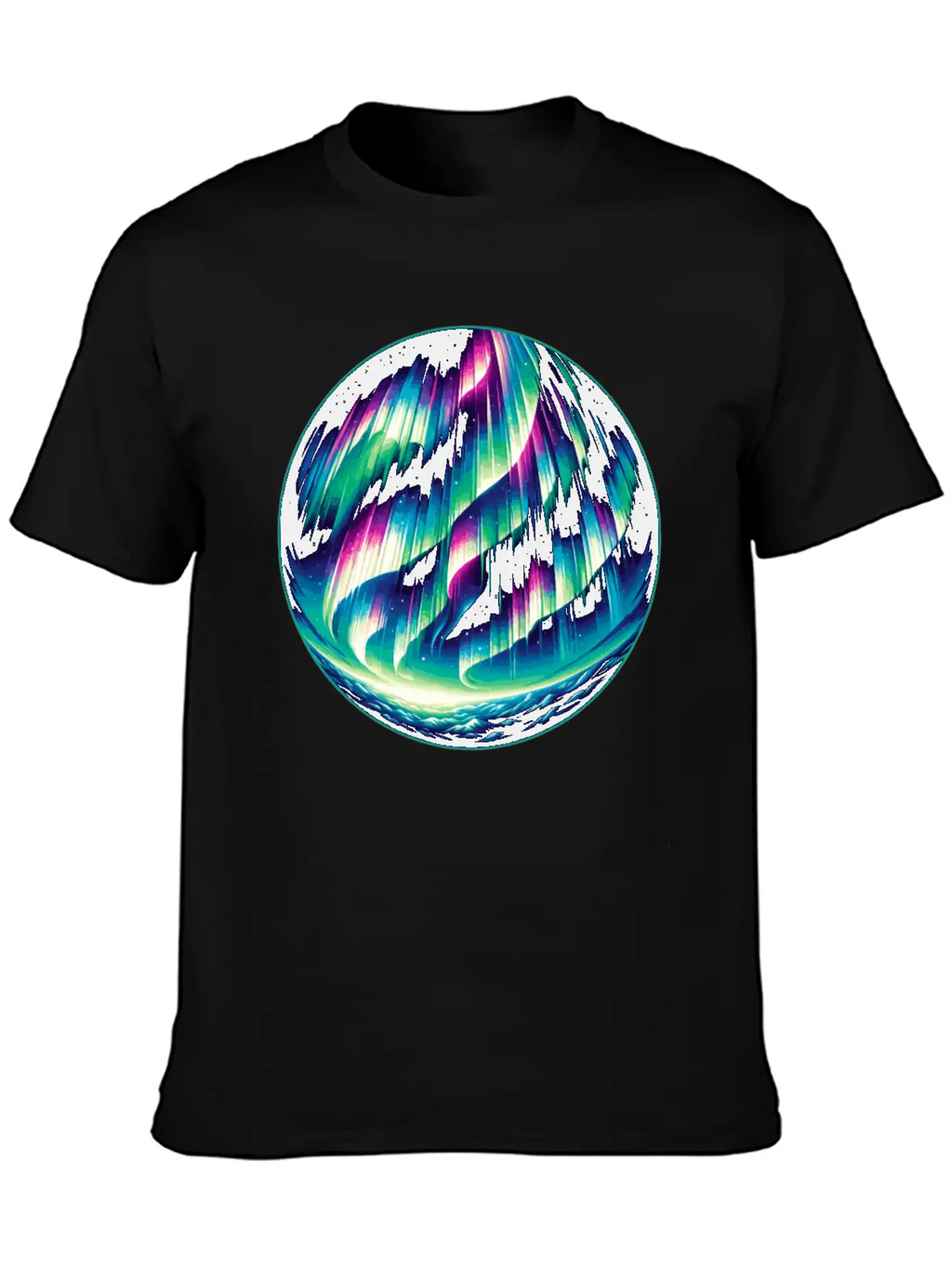Aurora Borealis Enthusiast Northern Lights Lover Essential Cotton Tee For Daily Outfits – Unisex Style