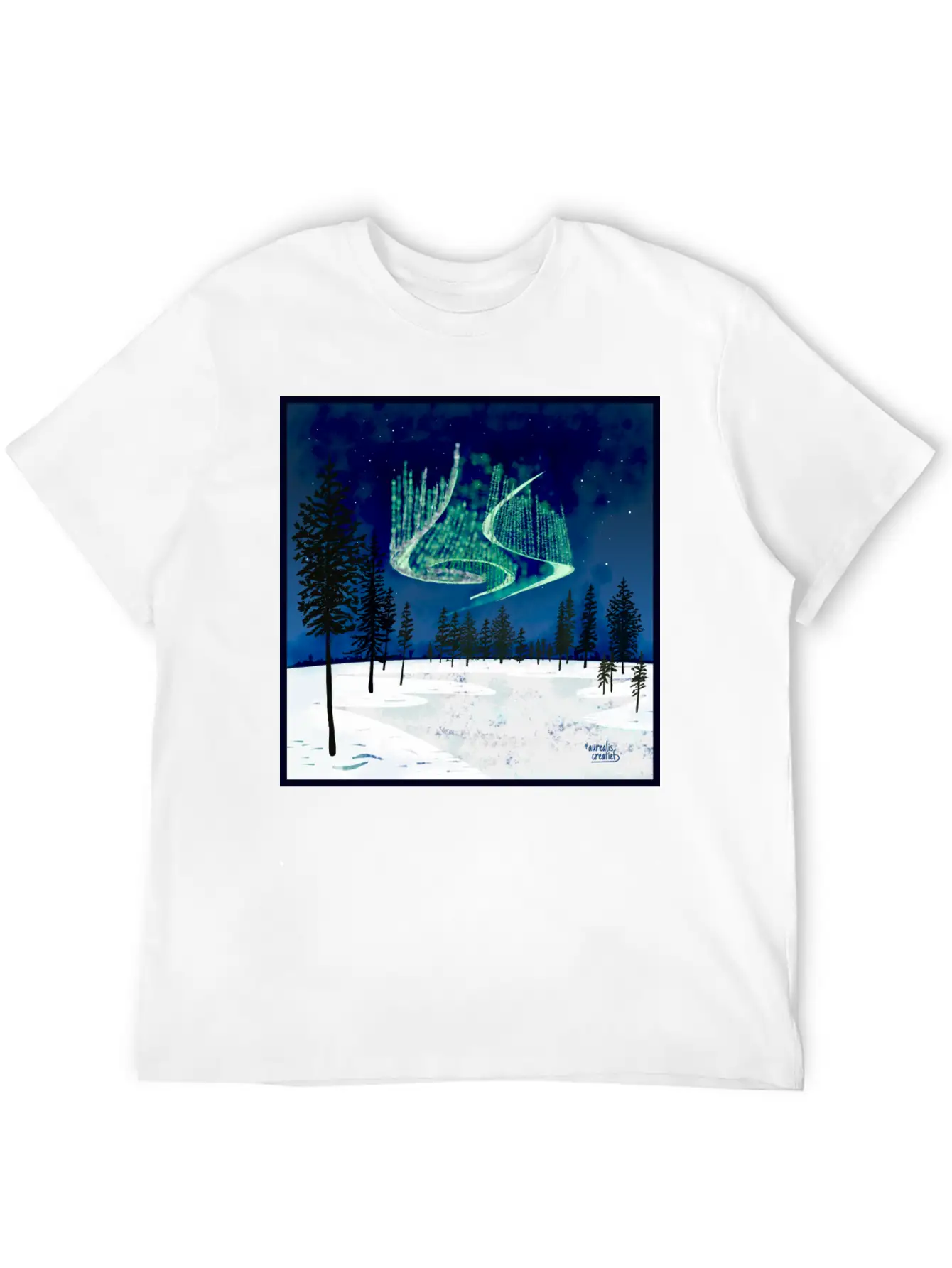 Aurora Pearl Clouds Unisex Casual T-Shirt – Clean Design For Daily Comfort