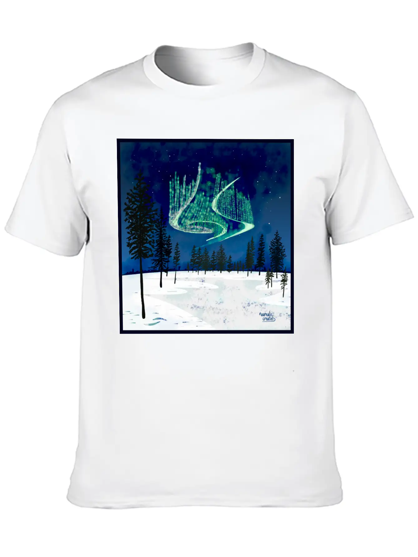 Aurora Pearl Clouds Unisex Casual T-Shirt – Clean Design For Daily Comfort