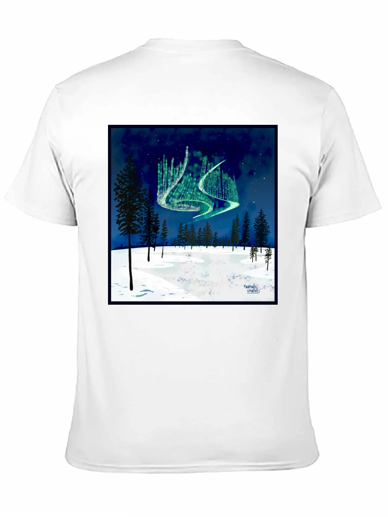 Aurora Pearl Clouds Unisex Casual T-Shirt – Clean Design For Daily Comfort