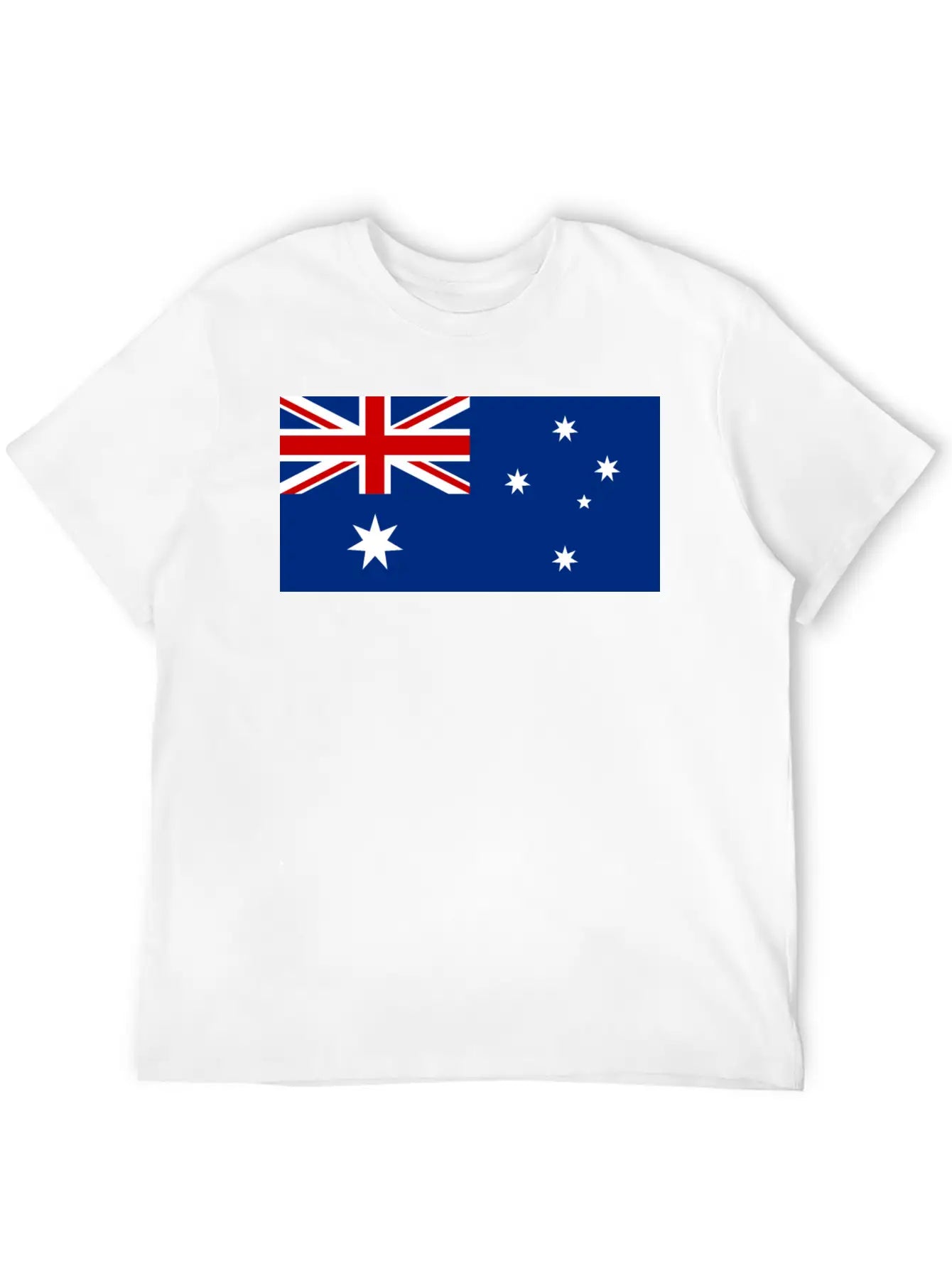 Australia Flag Unisex Casual T-Shirt – Clean Design For Daily Comfort