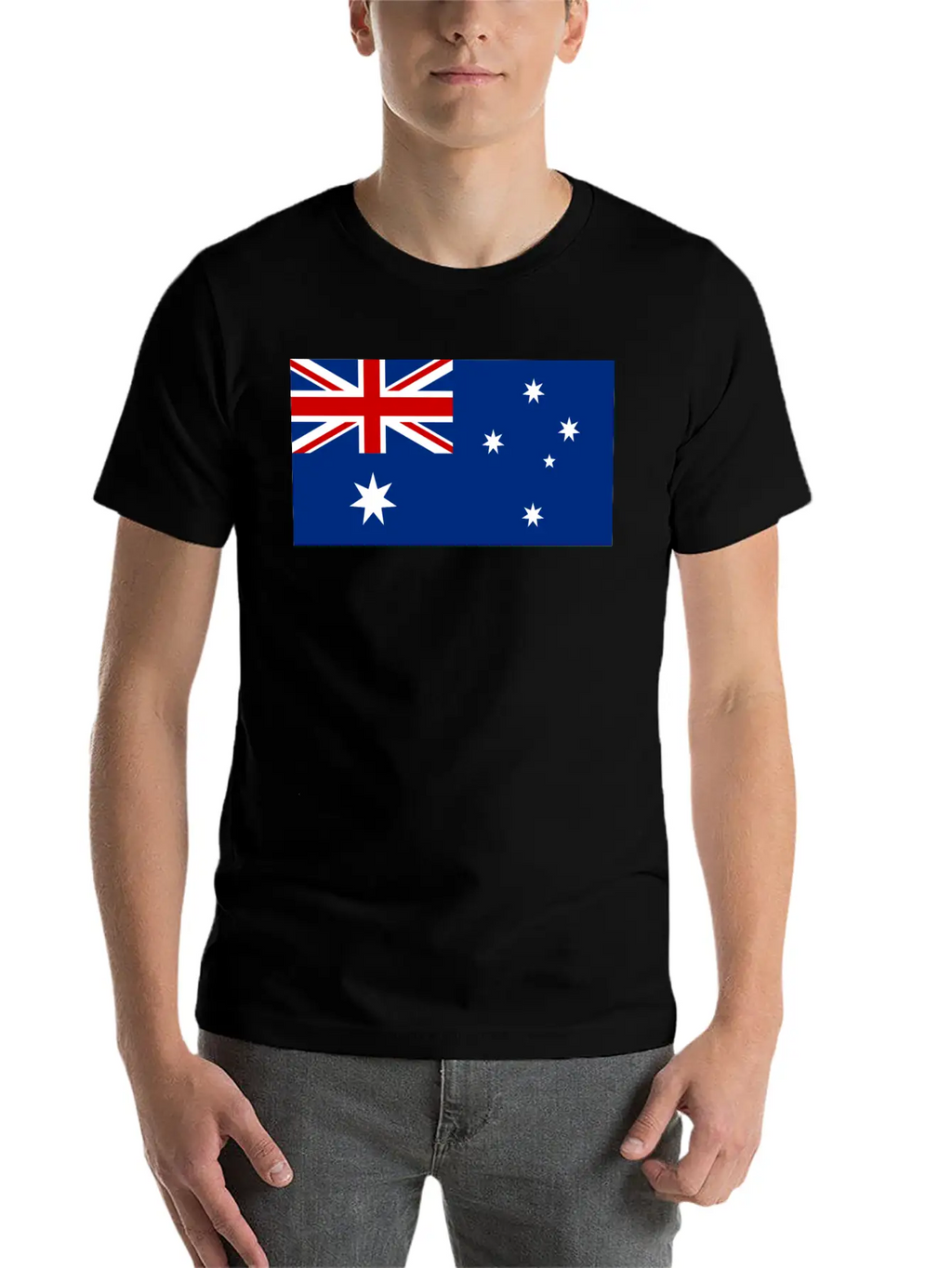 Australia Flag Unisex Casual T-Shirt – Clean Design For Daily Comfort