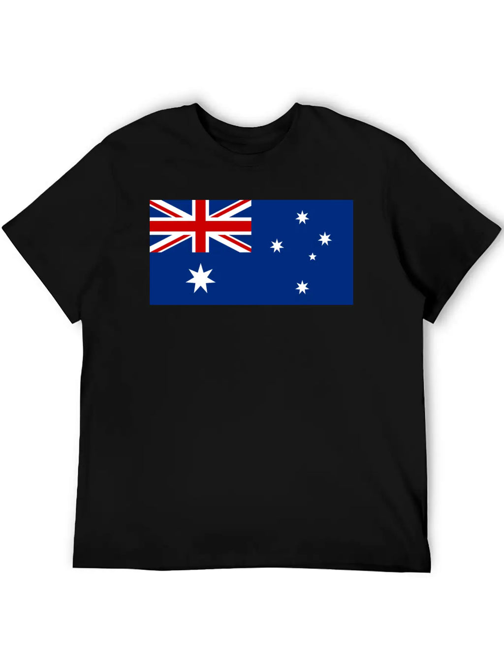 Australia Flag Unisex Casual T-Shirt – Clean Design For Daily Comfort