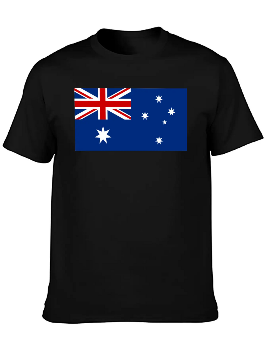 Australia Flag Unisex Casual T-Shirt – Clean Design For Daily Comfort