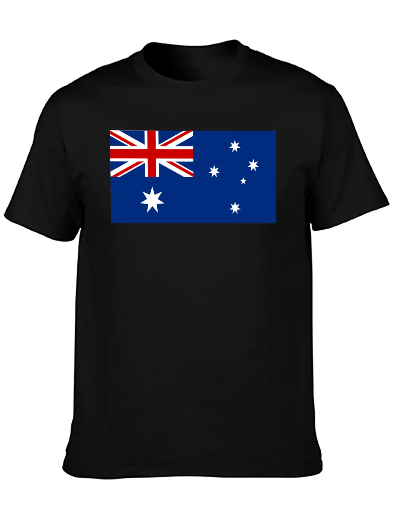 Australia Flag Unisex Casual T-Shirt – Clean Design For Daily Comfort