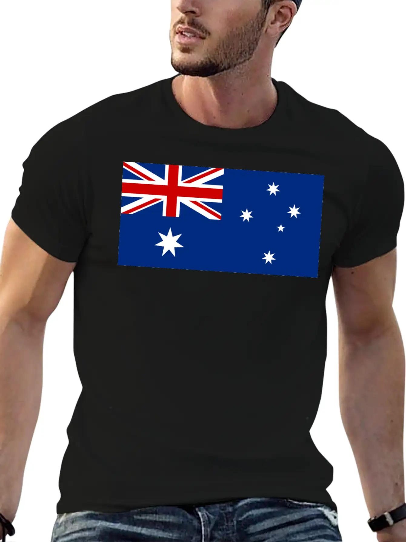 Australia Flag Unisex Casual T-Shirt – Clean Design For Daily Comfort