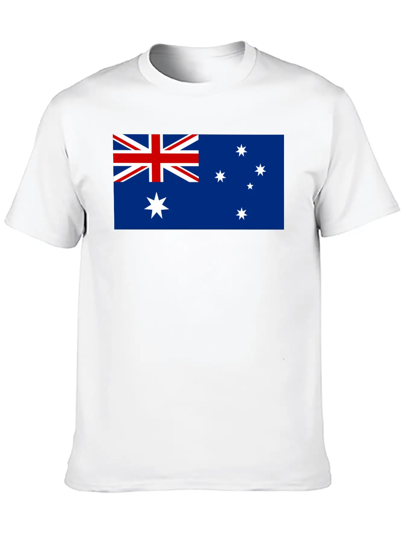 Australia Flag Unisex Casual T-Shirt – Clean Design For Daily Comfort